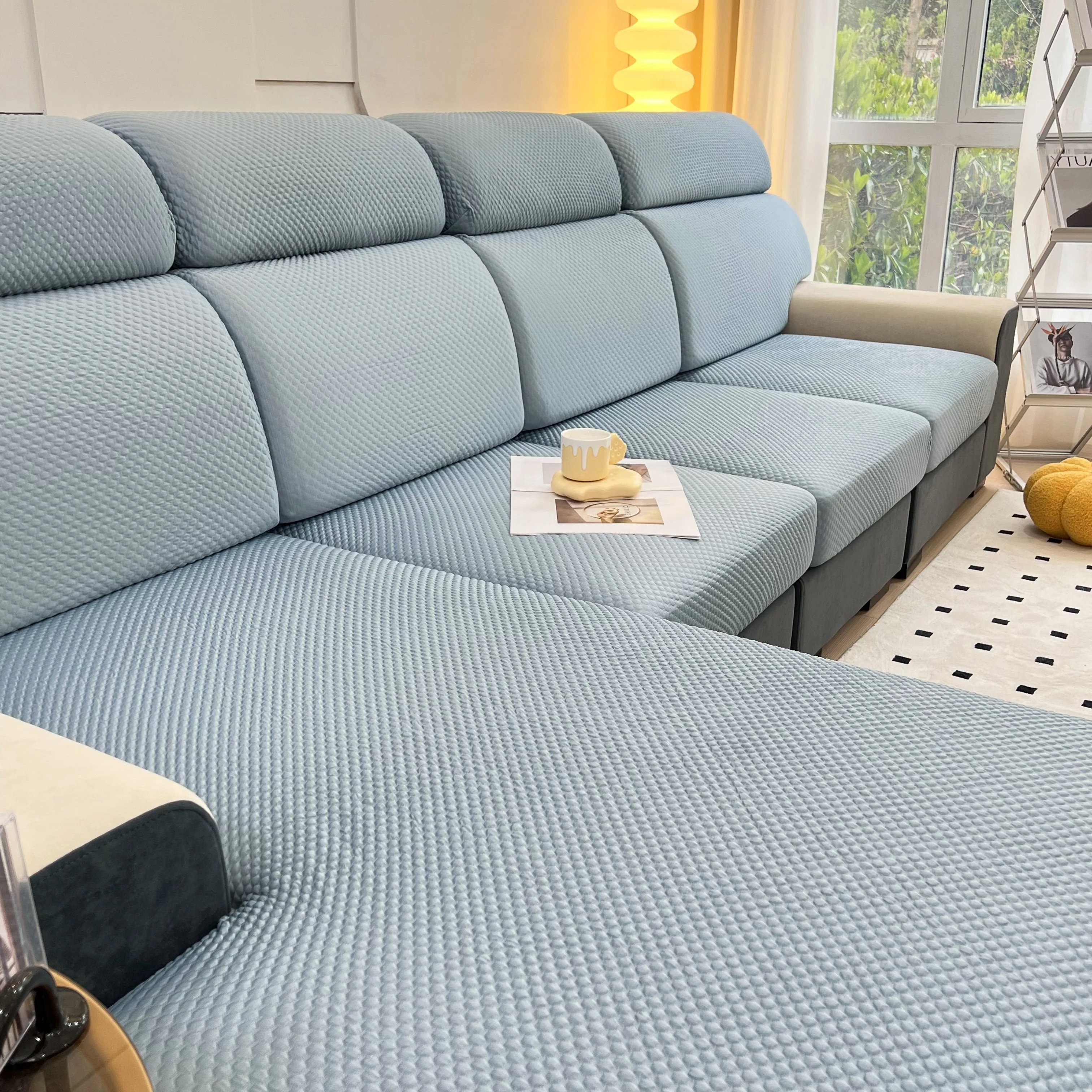 Cooling Stretch Sofa Seat Cushion Covers, Slip Covers for Cushions, Universal Couch Cushion Protector - Image 95