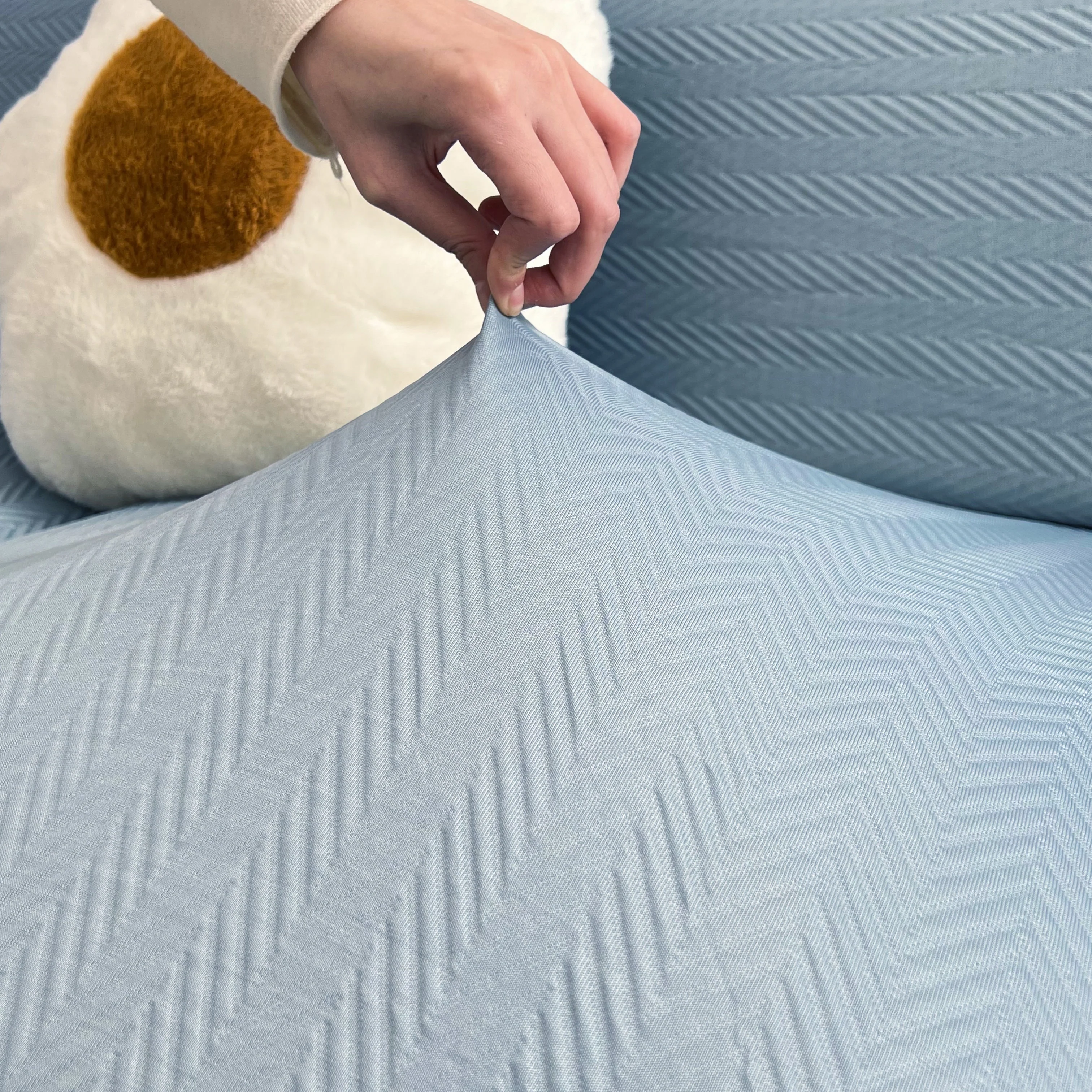 Cooling Stretchy Replacement Couch Cushion Covers for Sectional, Individual Couch Seat Cushion Covers - Image 10