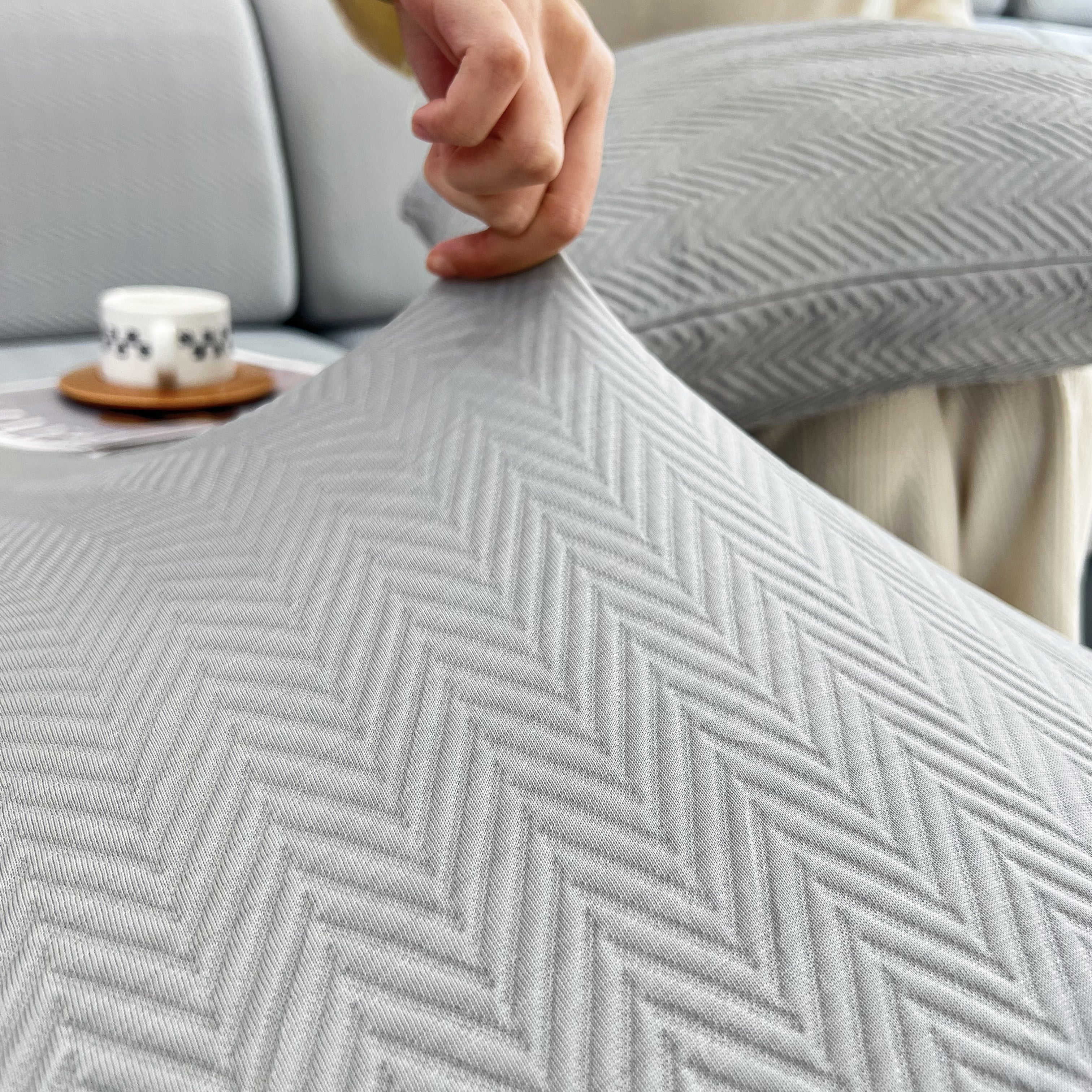 Cooling Stretchy Replacement Couch Cushion Covers for Sectional, Individual Couch Seat Cushion Covers - Image 48