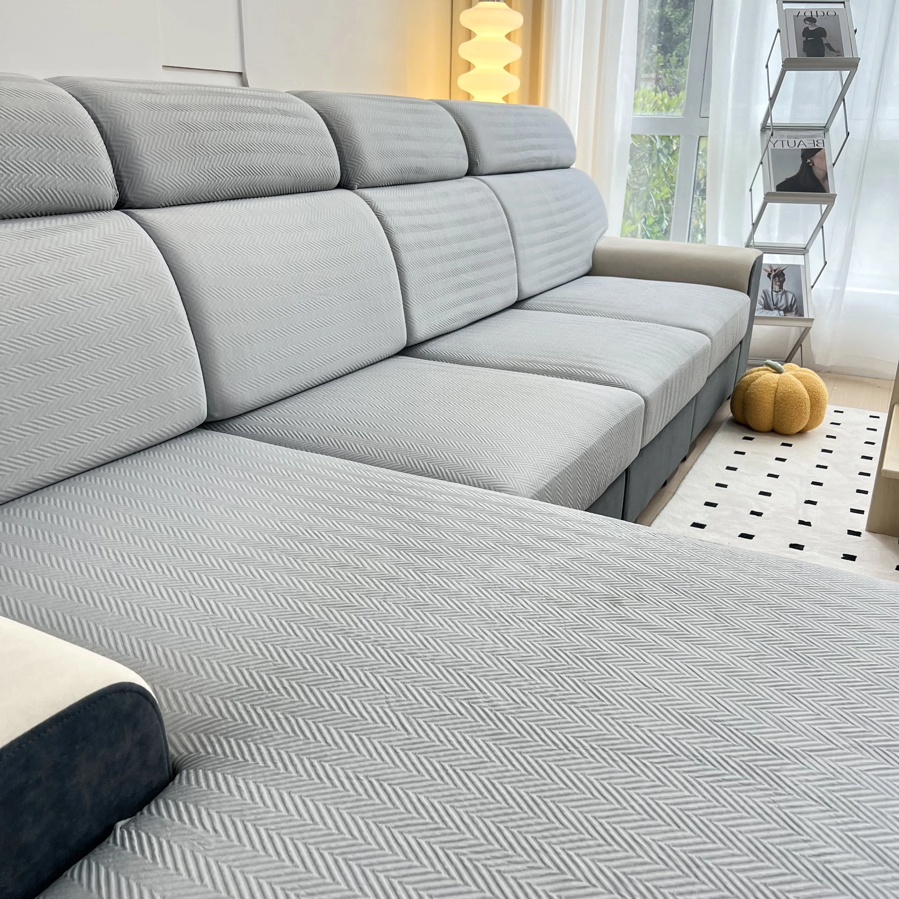 Cooling Stretchy Replacement Couch Cushion Covers for Sectional, Individual Couch Seat Cushion Covers - Image 53