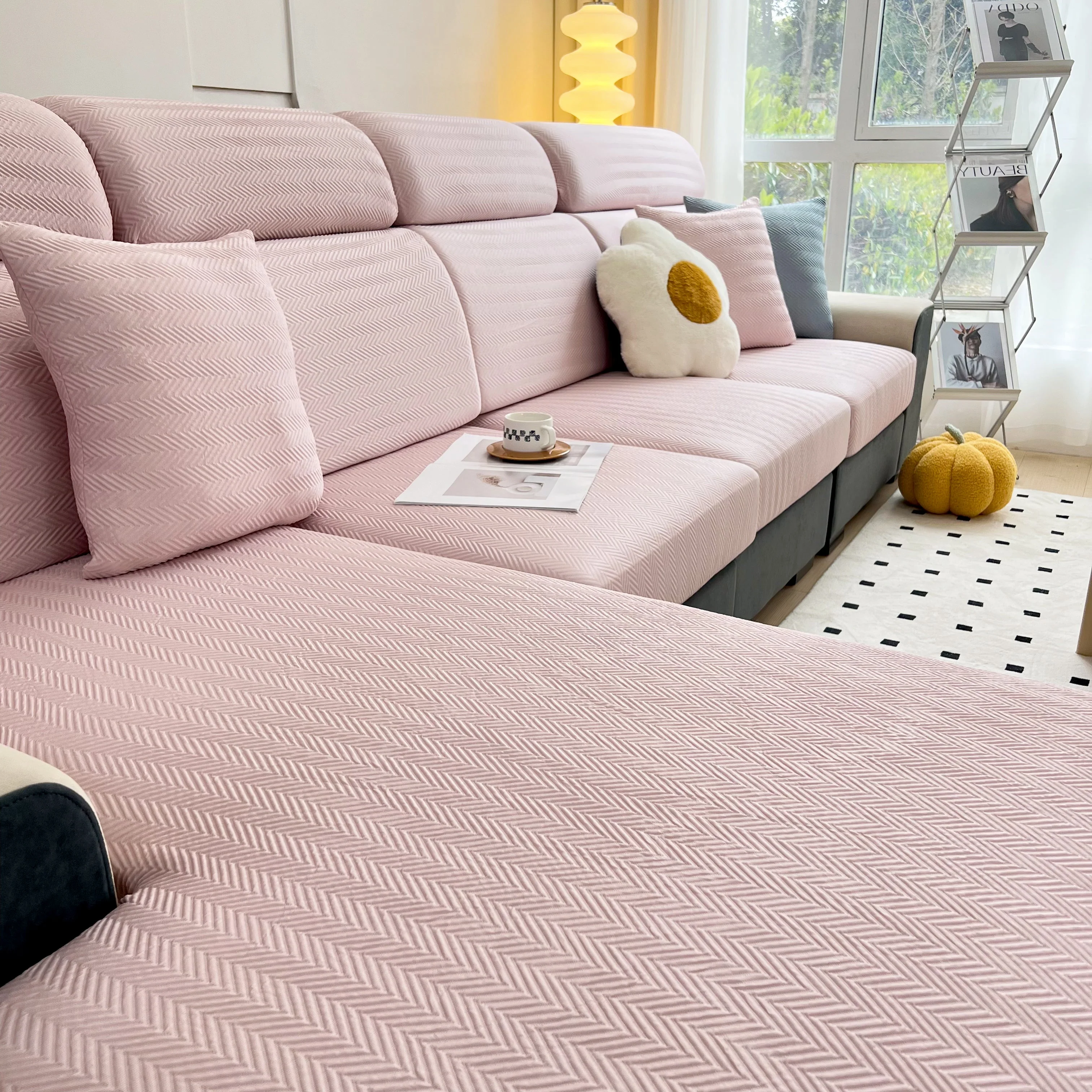 Cooling Stretchy Replacement Couch Cushion Covers for Sectional, Individual Couch Seat Cushion Covers - Image 70