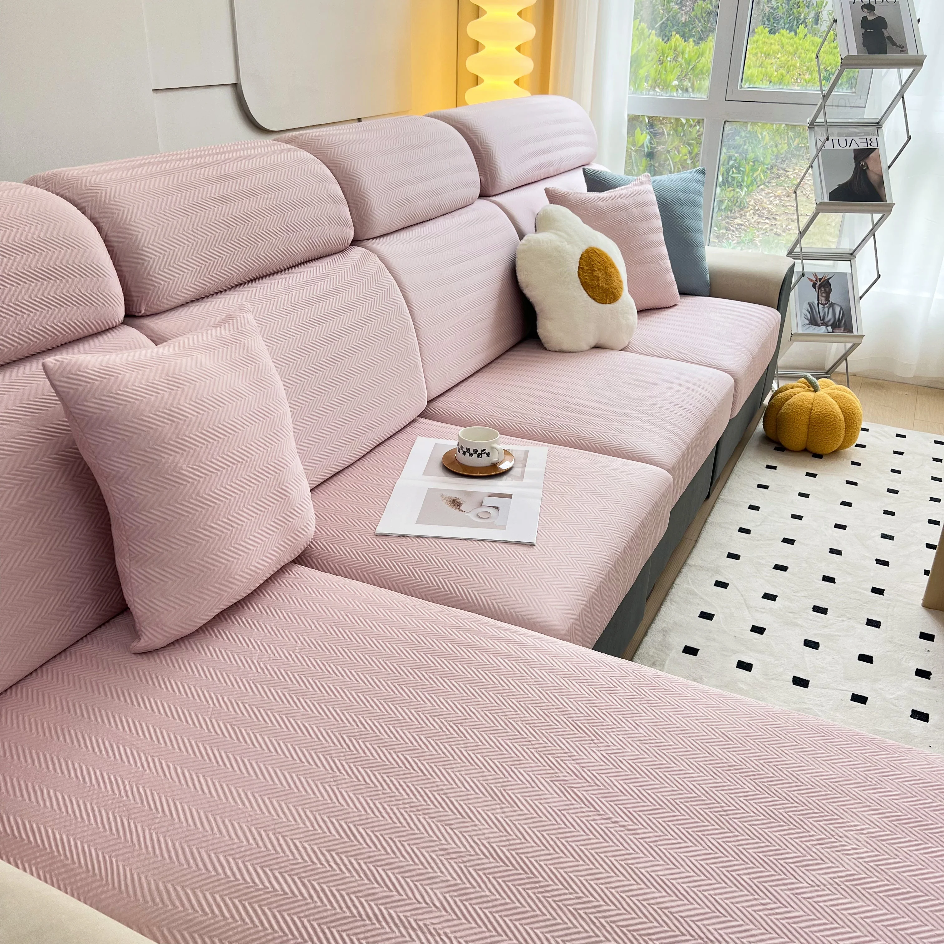 Cooling Stretchy Replacement Couch Cushion Covers for Sectional, Individual Couch Seat Cushion Covers - Image 71