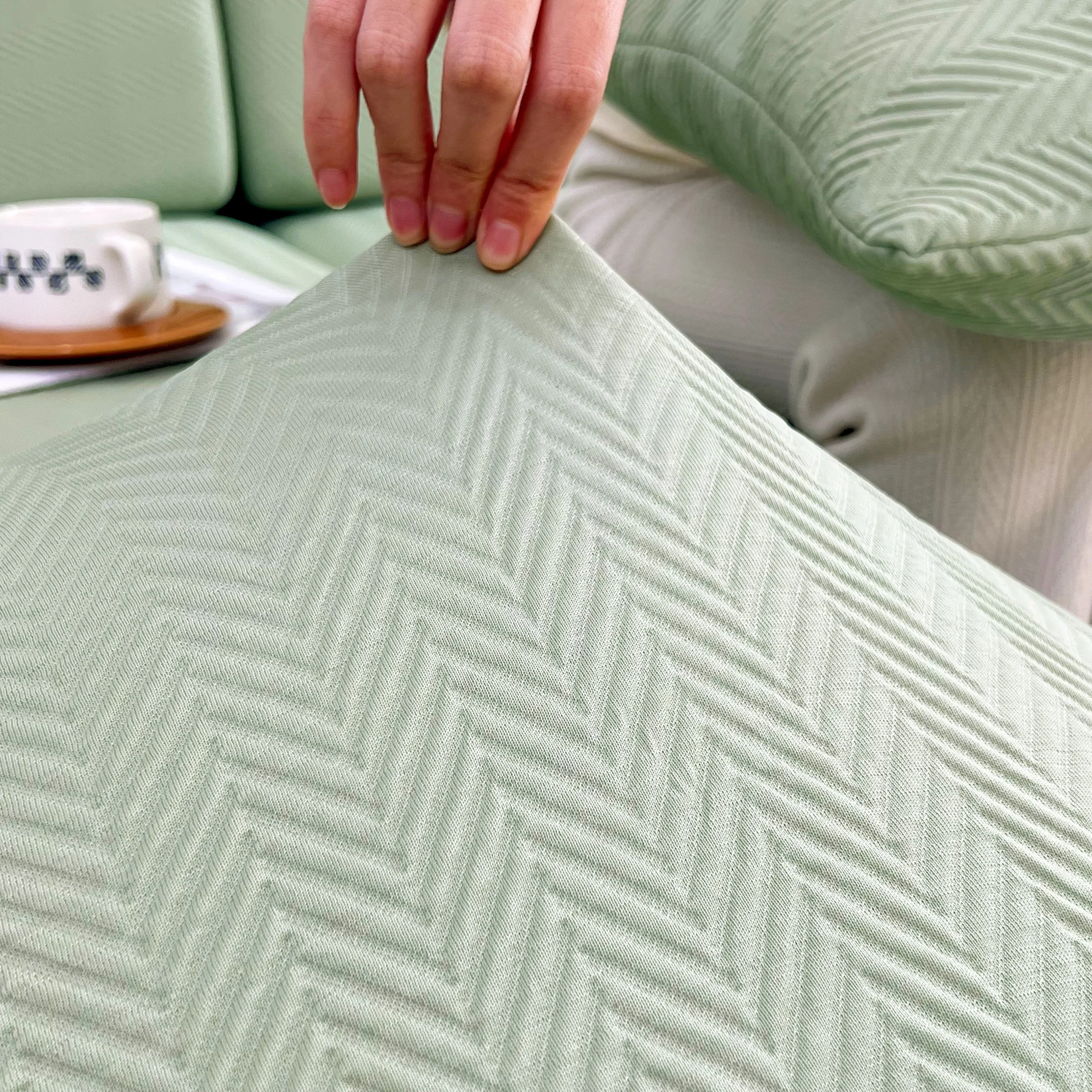 Cooling Stretchy Replacement Couch Cushion Covers for Sectional, Individual Couch Seat Cushion Covers - Image 96