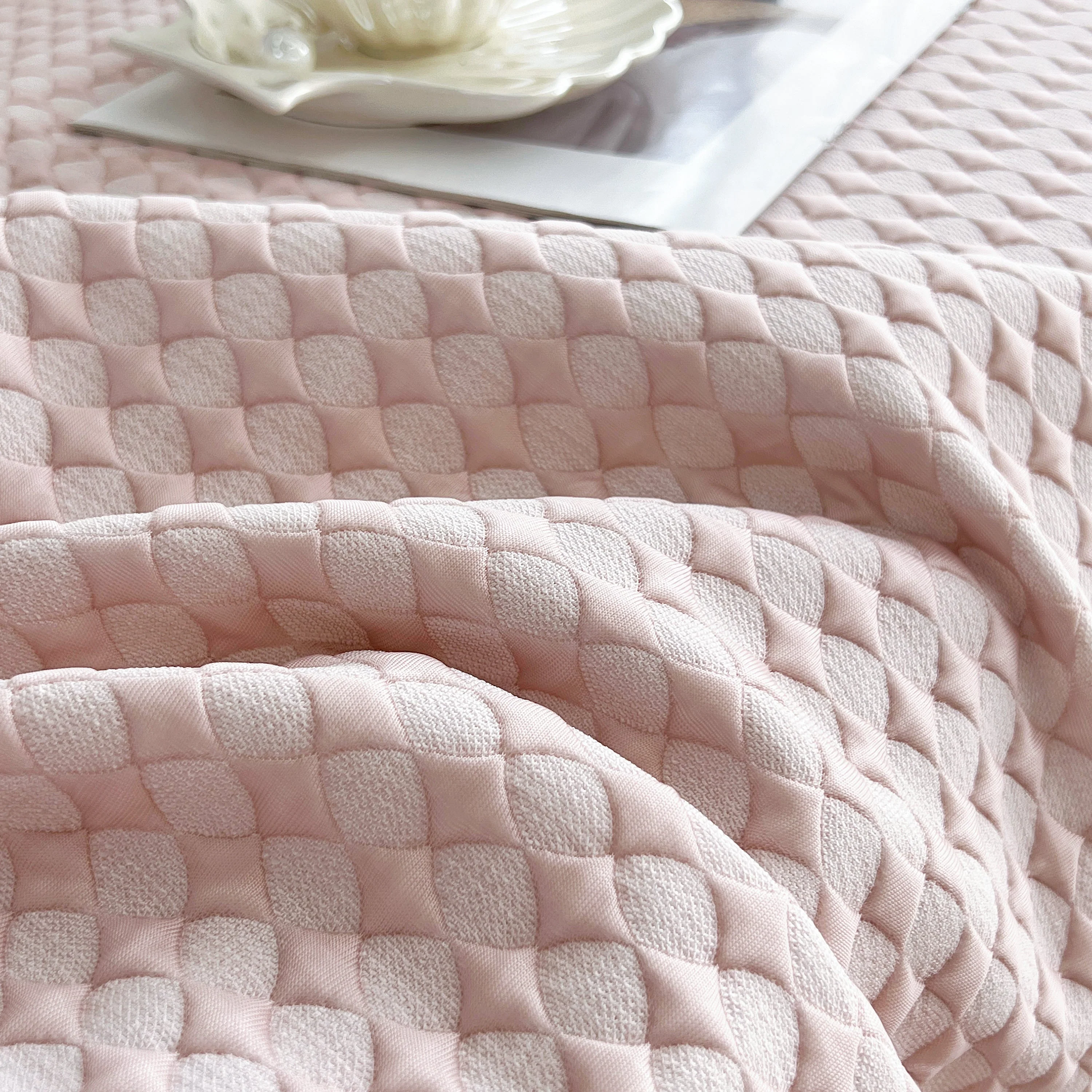Cooling Textured Sofa Cover Washable Soft Couch Throw Blanket for Summer & Pets - Image 57