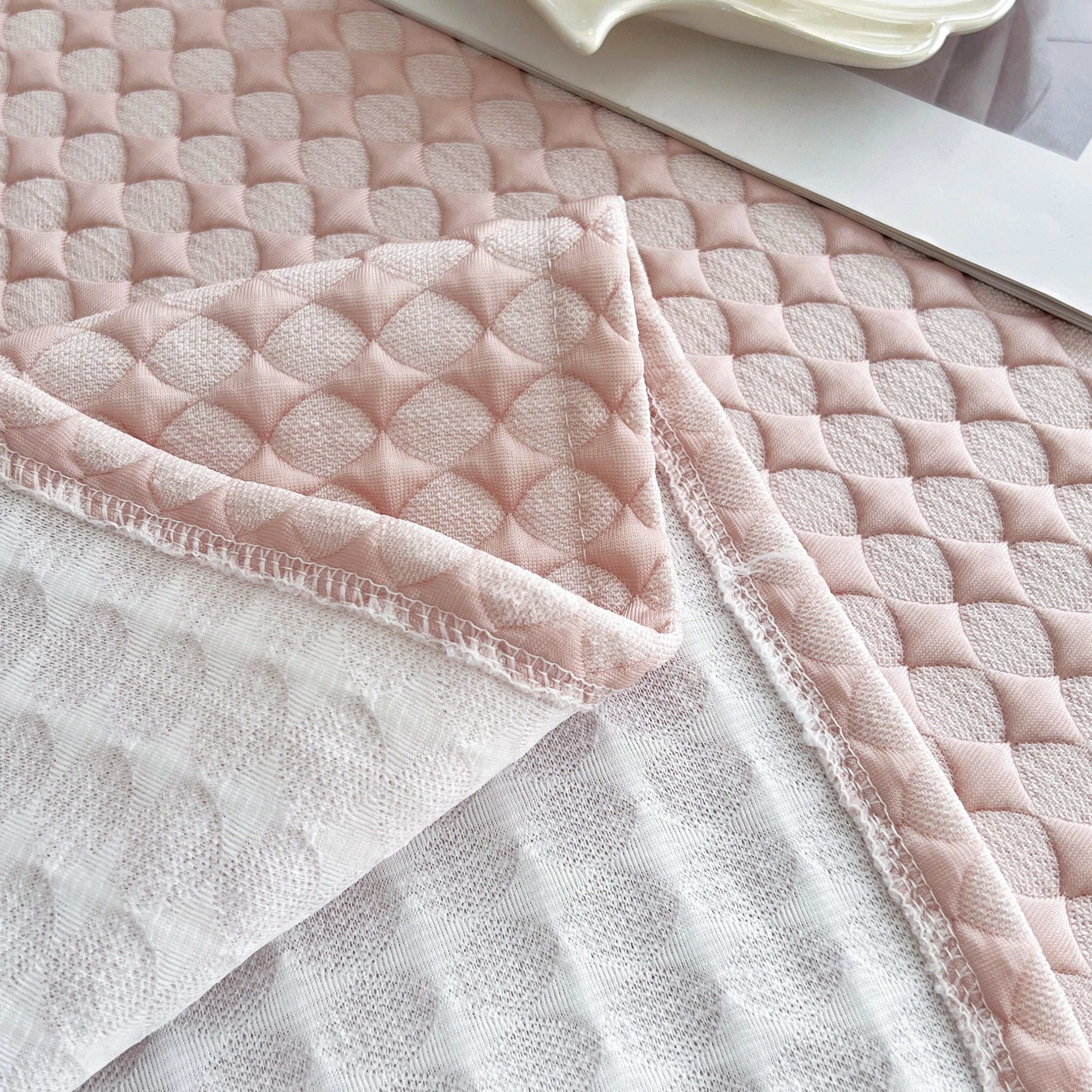 Cooling Textured Sofa Cover Washable Soft Couch Throw Blanket for Summer & Pets - Image 58