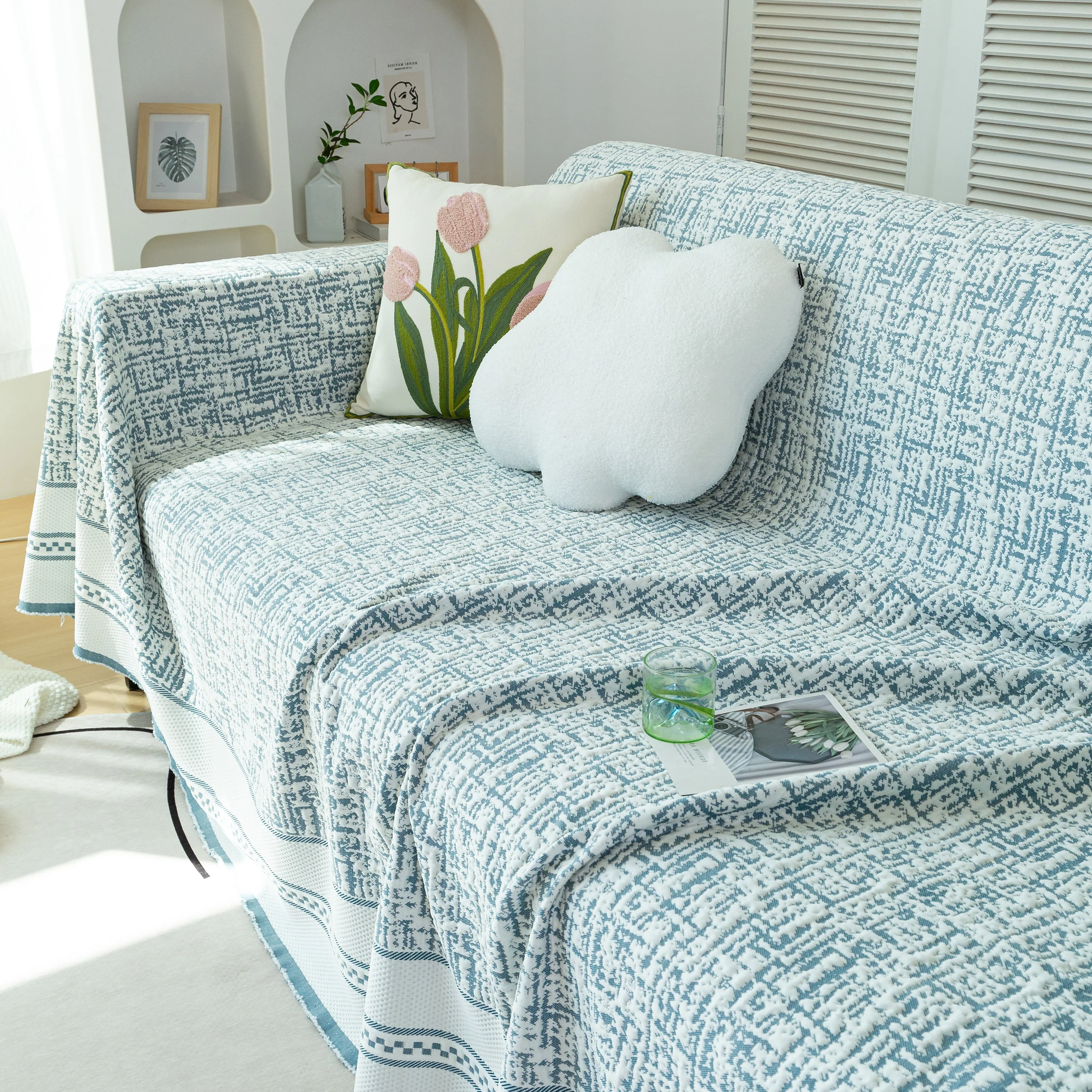 Cooling Throws for Sofas and Chairs, Scratch Resistant Couch Protector Blanket - Image 21