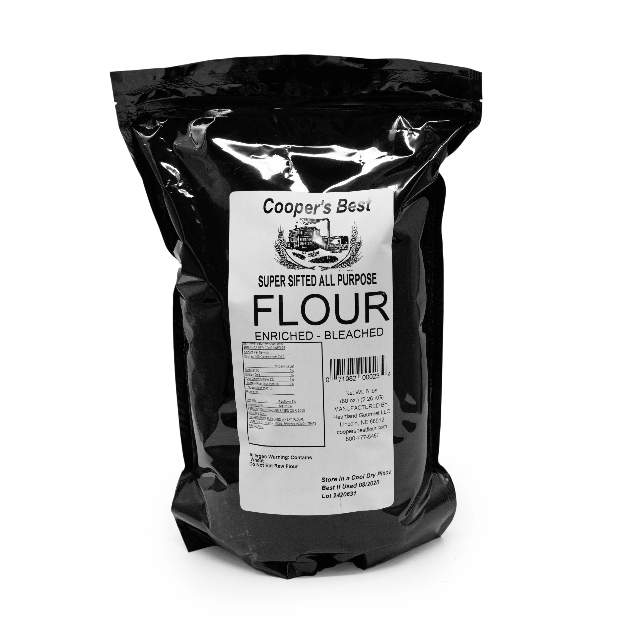 Cooper's Best Premium Sifted All Purpose Flour | Pack of 2 | 5 lb | Cooper's Best Flour - Image 2