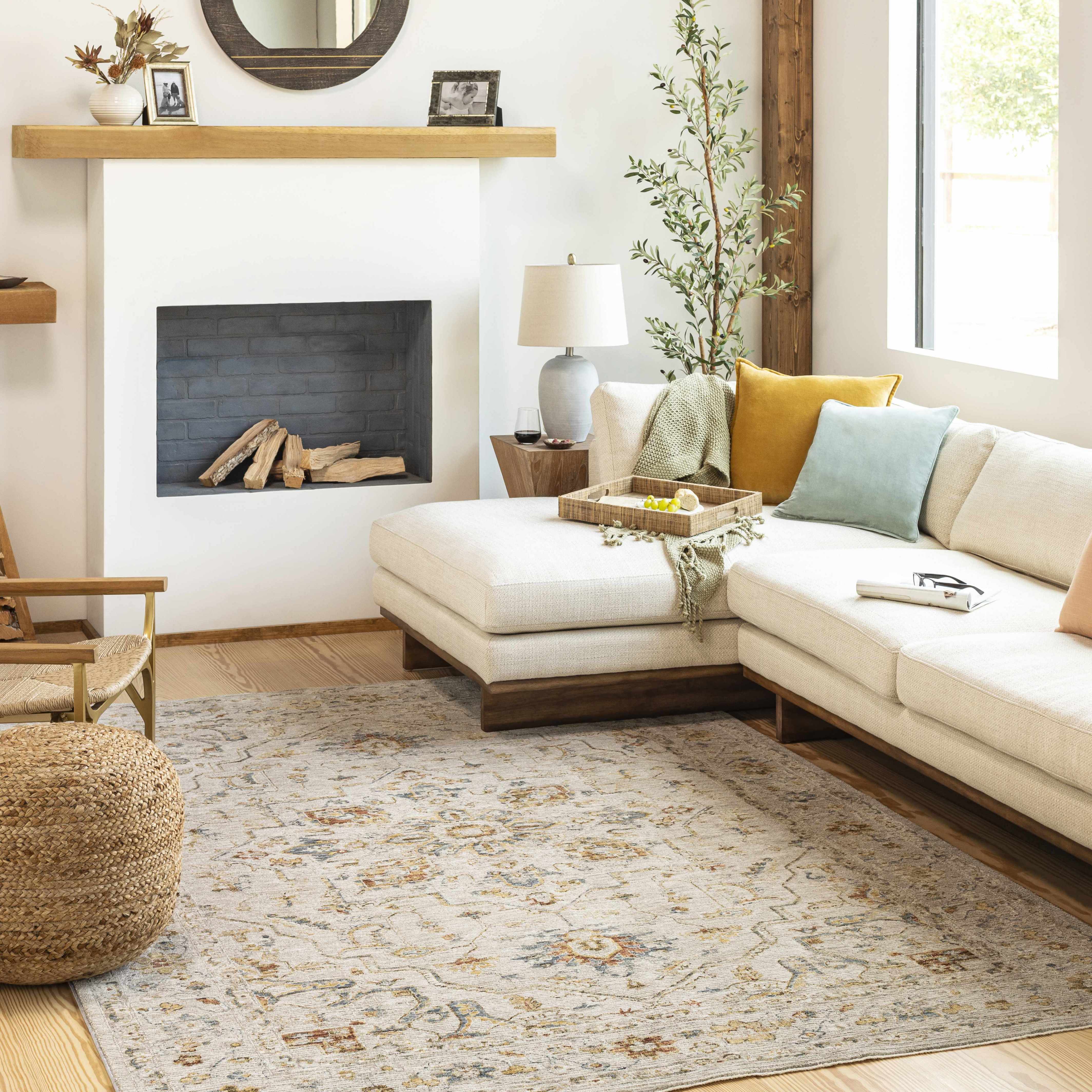 Coromandel Oushak Area Rug - Image 2