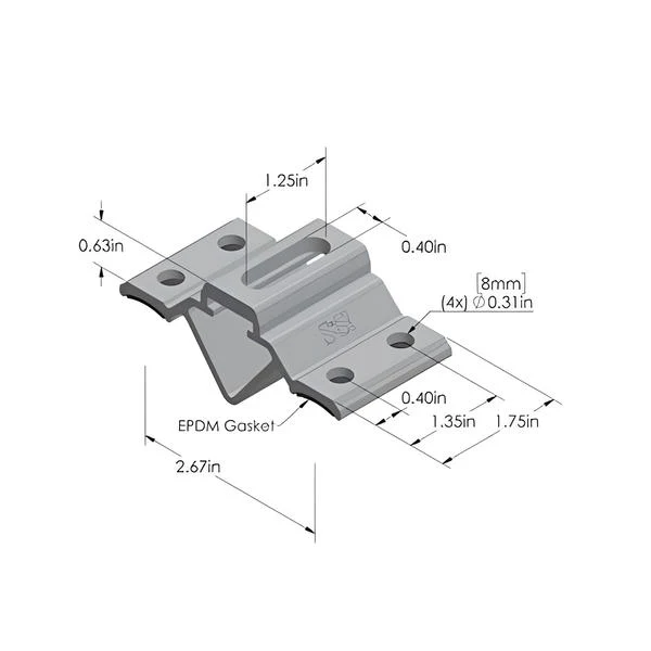 CorruBracket™ 100T for Corrugated Metal Roofs - Image 2