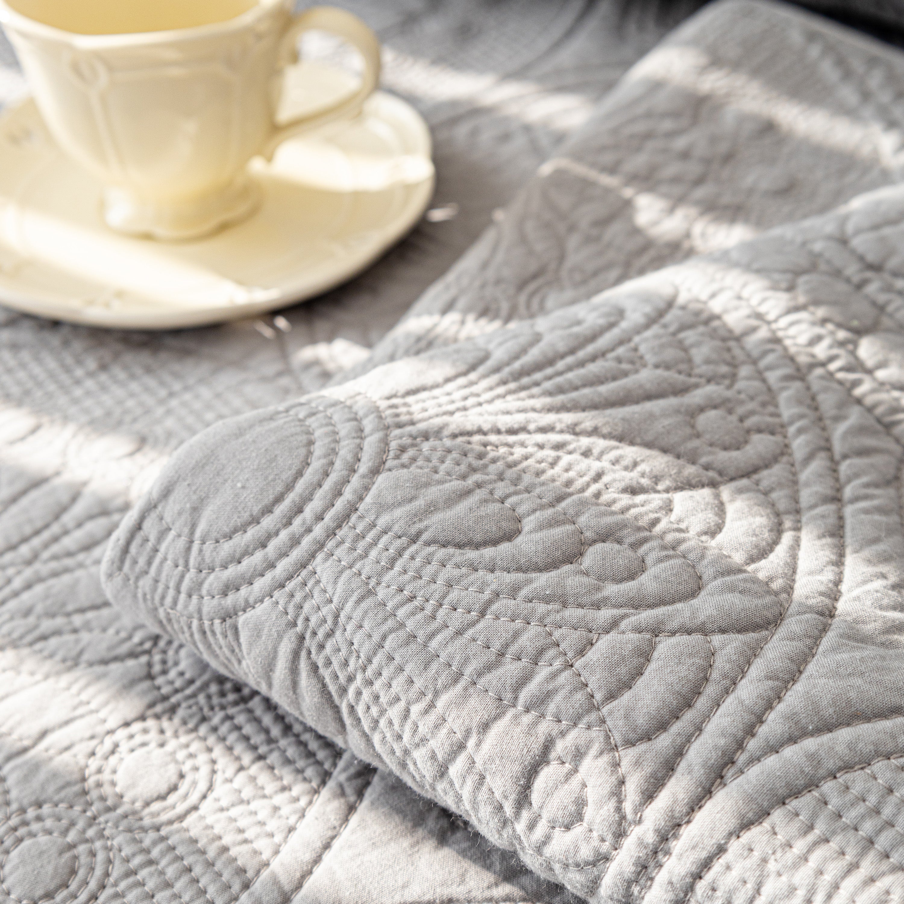 Cotton Quilted Sofa Cover, Non-Slip Couch Protector Fits Backrest, Seat & Armrest - Image 80