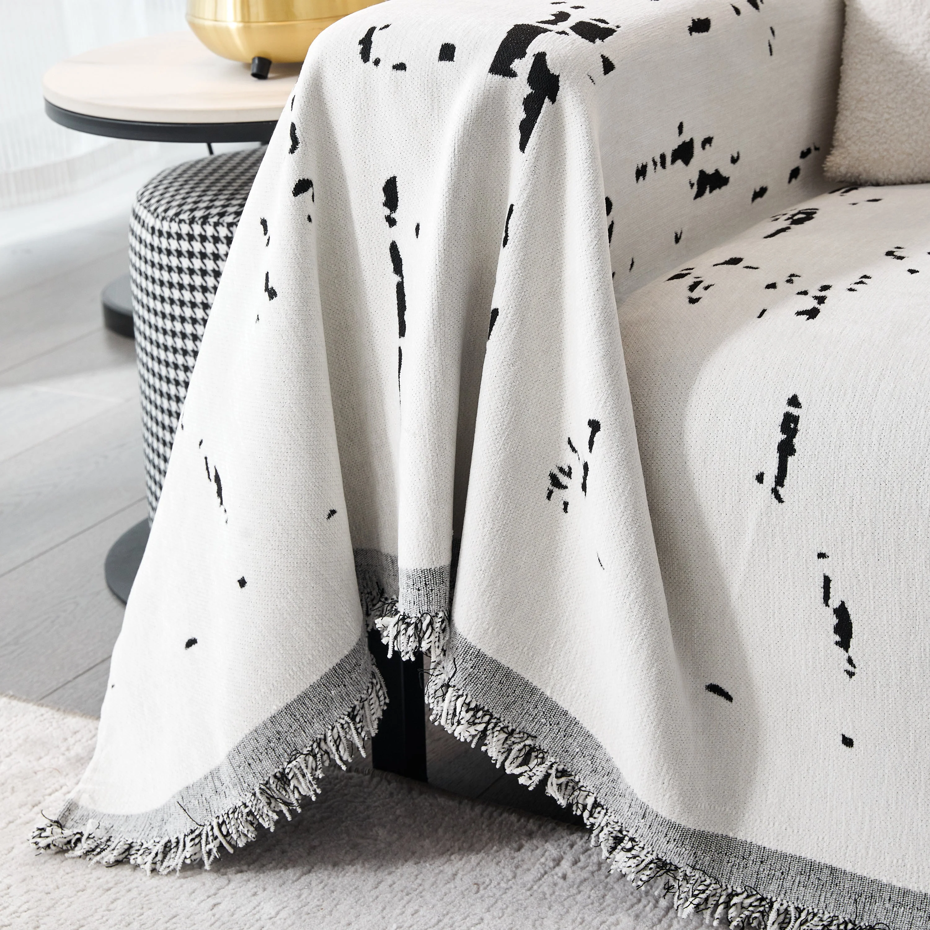 Couch Cover Reversible Chenille Sofa Slipcover for Sectional Multi-Use Decorative Couch Protector - Image 26