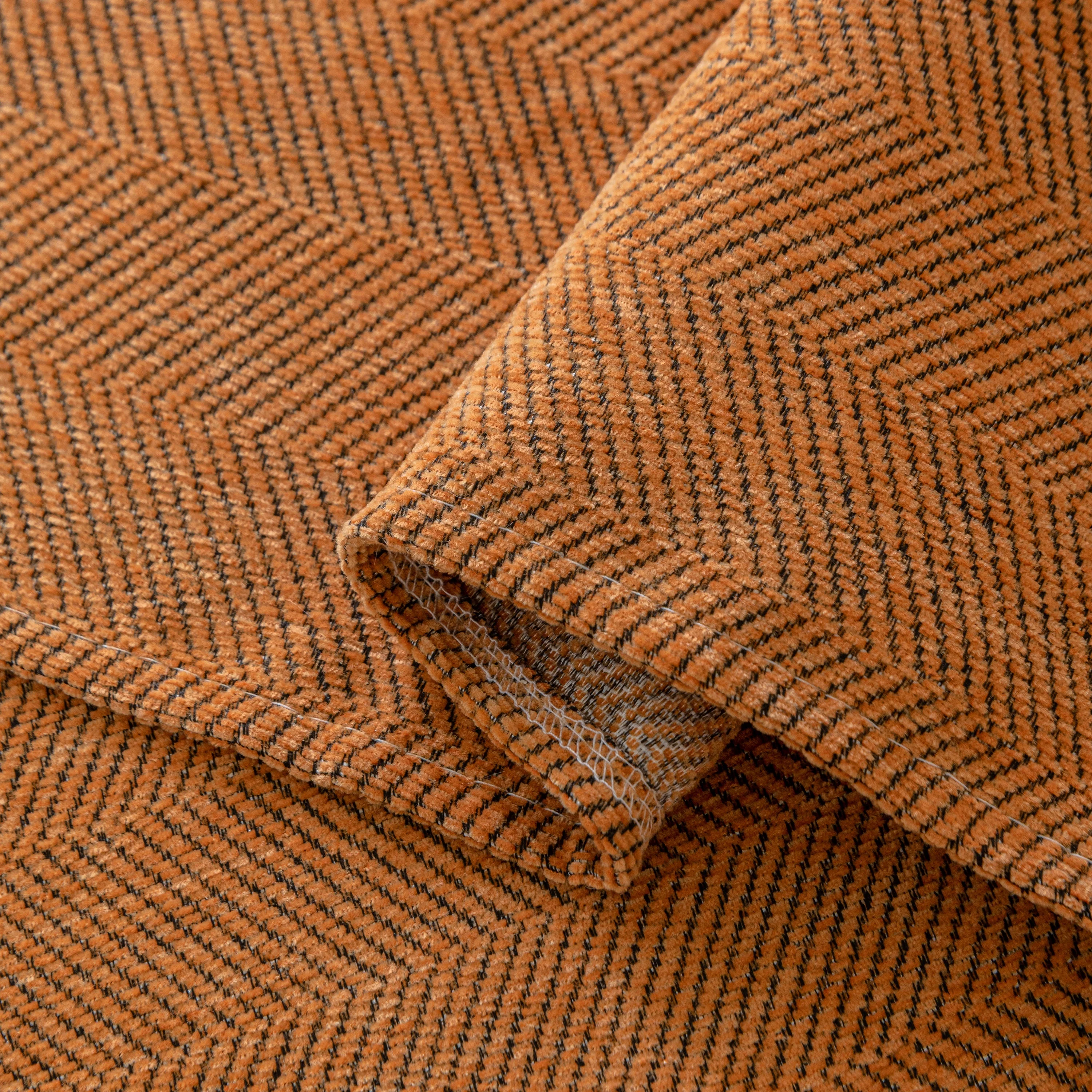 Couch Cover Sectional L Shape Chenille Herringbone Couch Throw Cover with Tassel Pom-Poms for Pets - Image 143