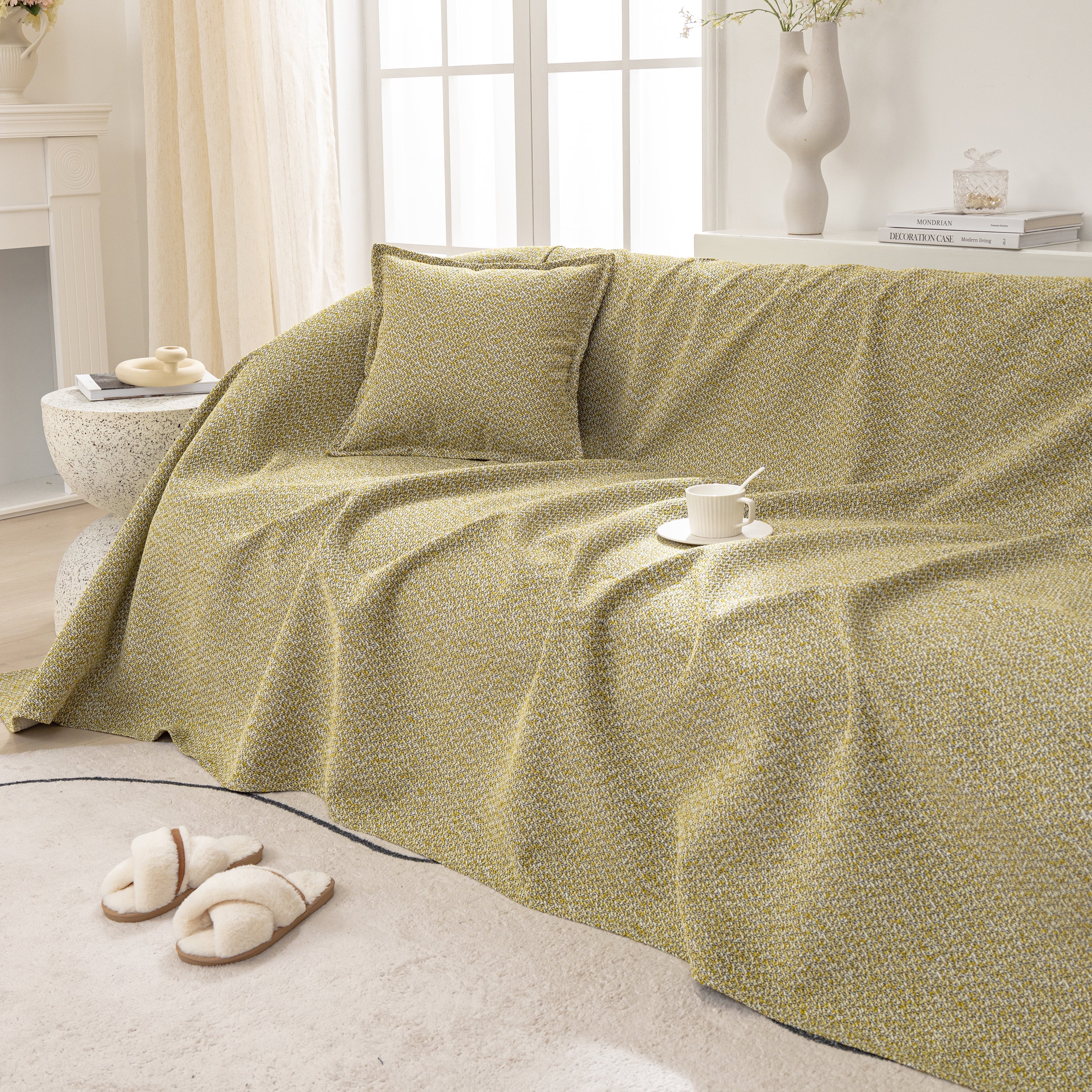 Couch Non Slip Covers for Sectionals, Sofa Cover Blanket, Extra Large Cover Throws for Couches - Image 15