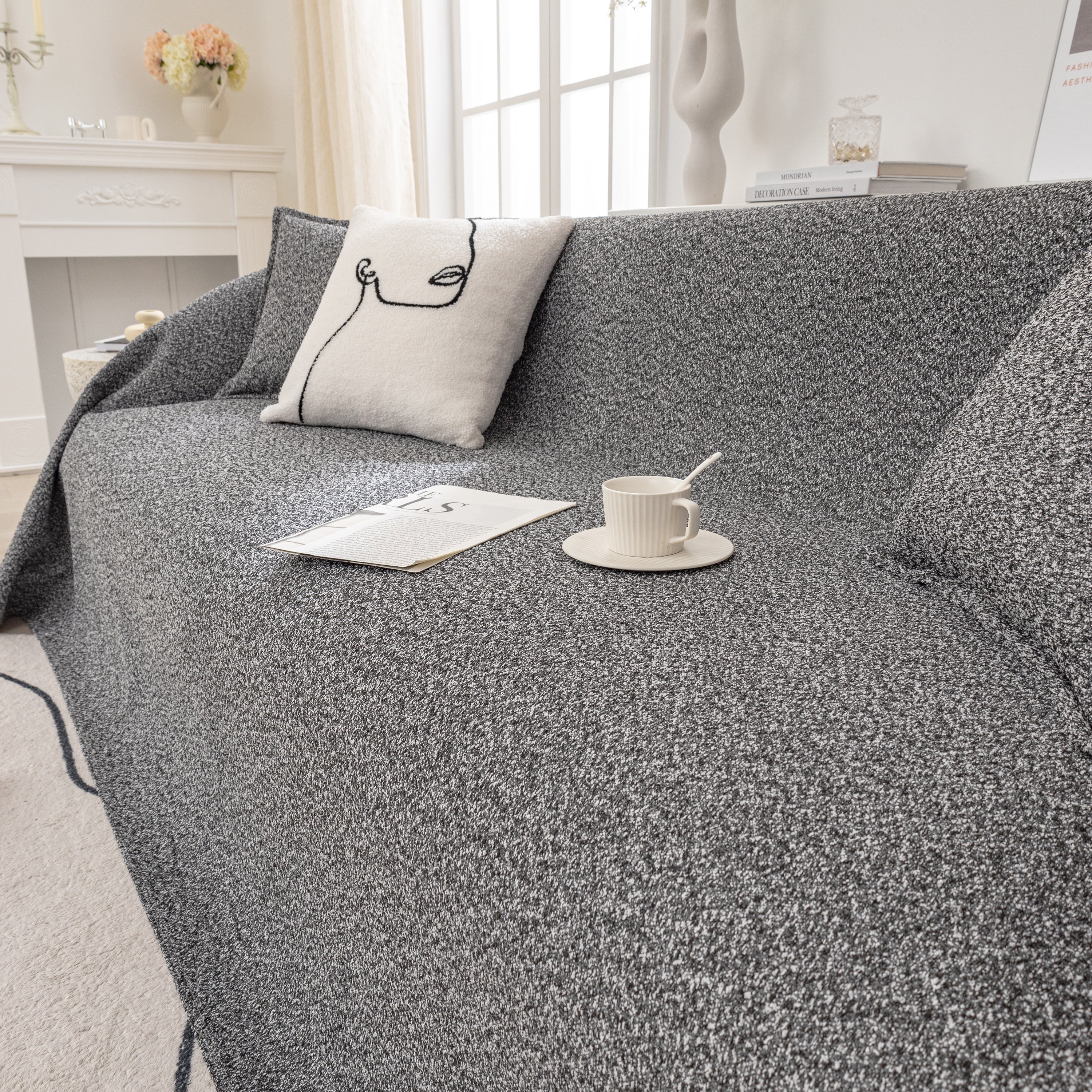 Couch Non Slip Covers for Sectionals, Sofa Cover Blanket, Extra Large Cover Throws for Couches - Image 25