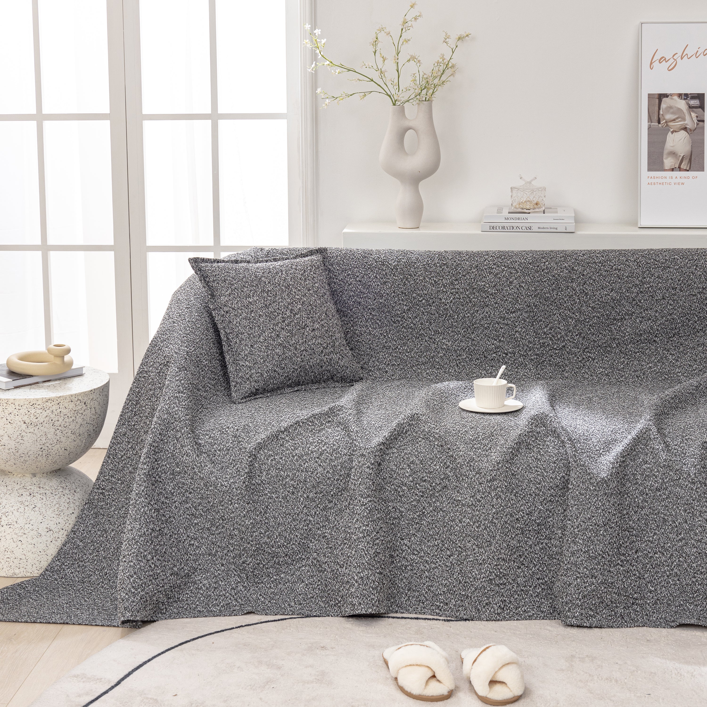 Couch Non Slip Covers for Sectionals, Sofa Cover Blanket, Extra Large Cover Throws for Couches - Image 26