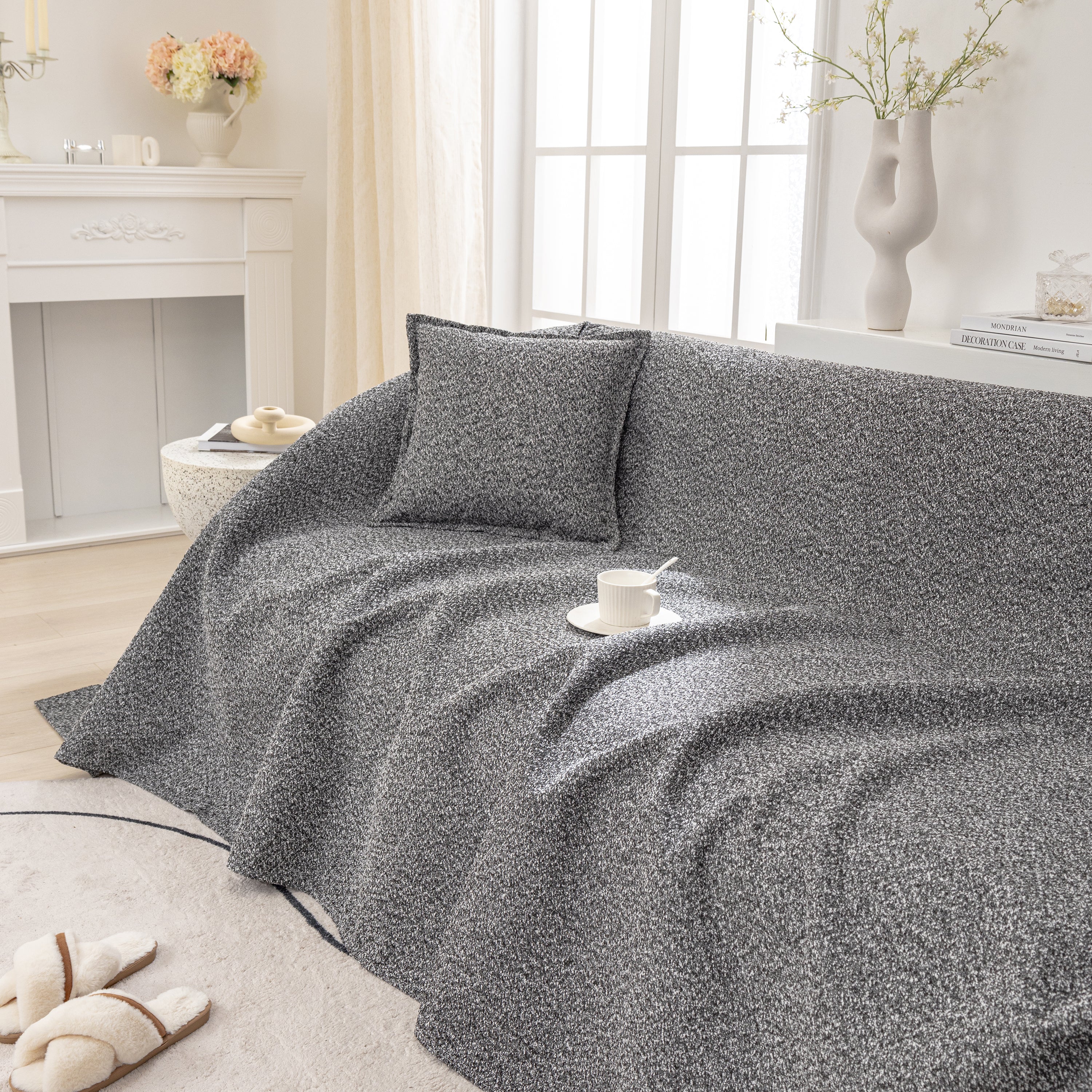 Couch Non Slip Covers for Sectionals, Sofa Cover Blanket, Extra Large Cover Throws for Couches - Image 27