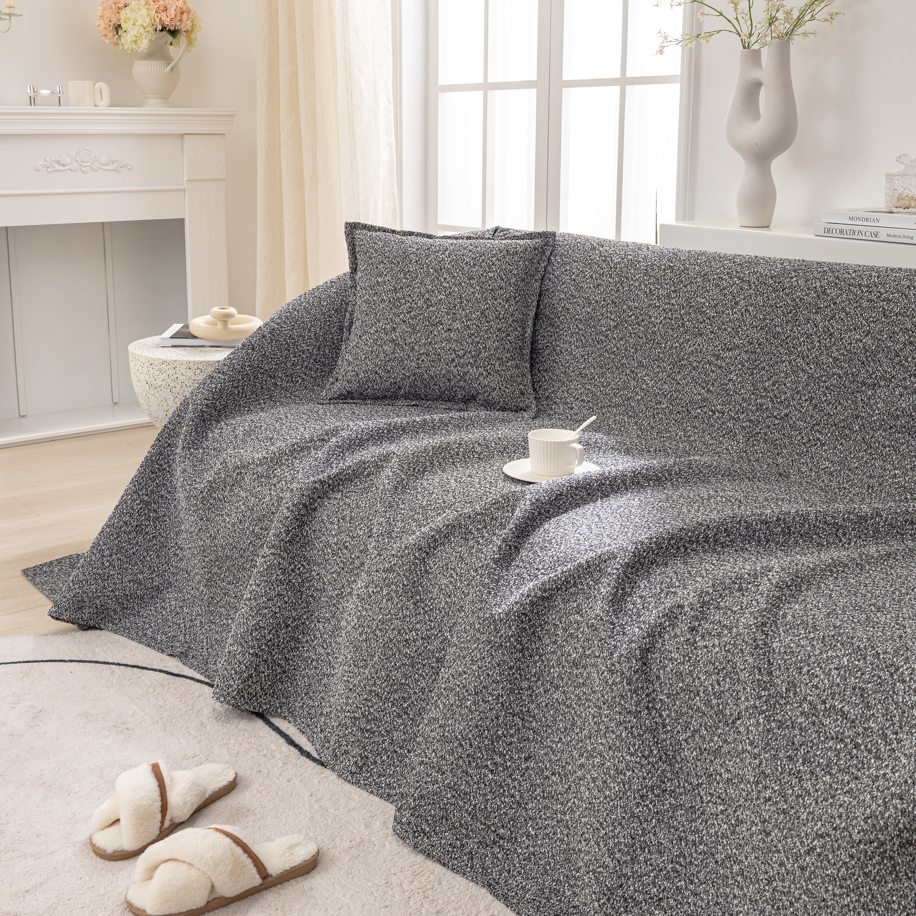 Couch Non Slip Covers for Sectionals, Sofa Cover Blanket, Extra Large Cover Throws for Couches - Image 29