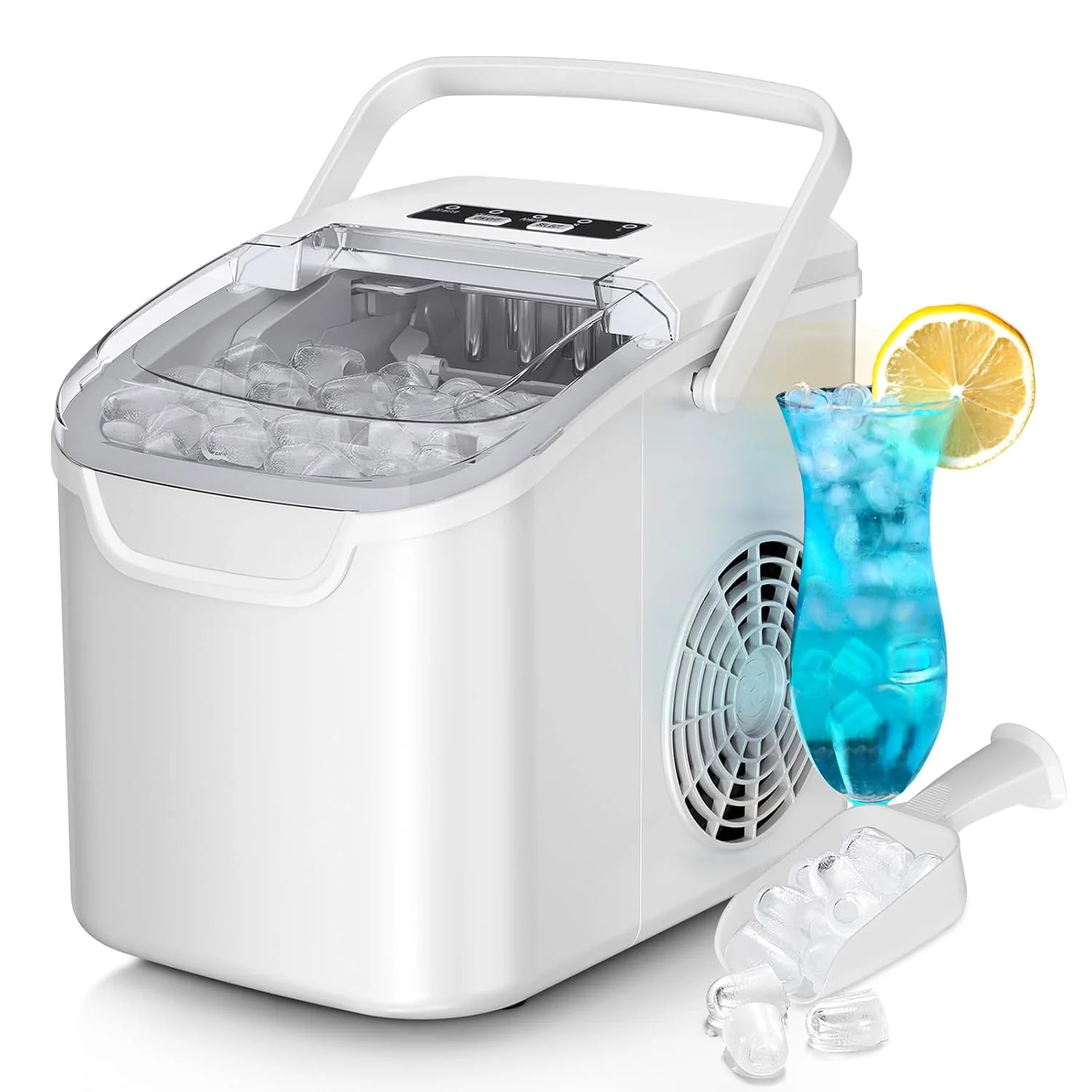 Countertop Ice Maker, 26 lbs/Day ice Production 58012RIM0 - Image 11