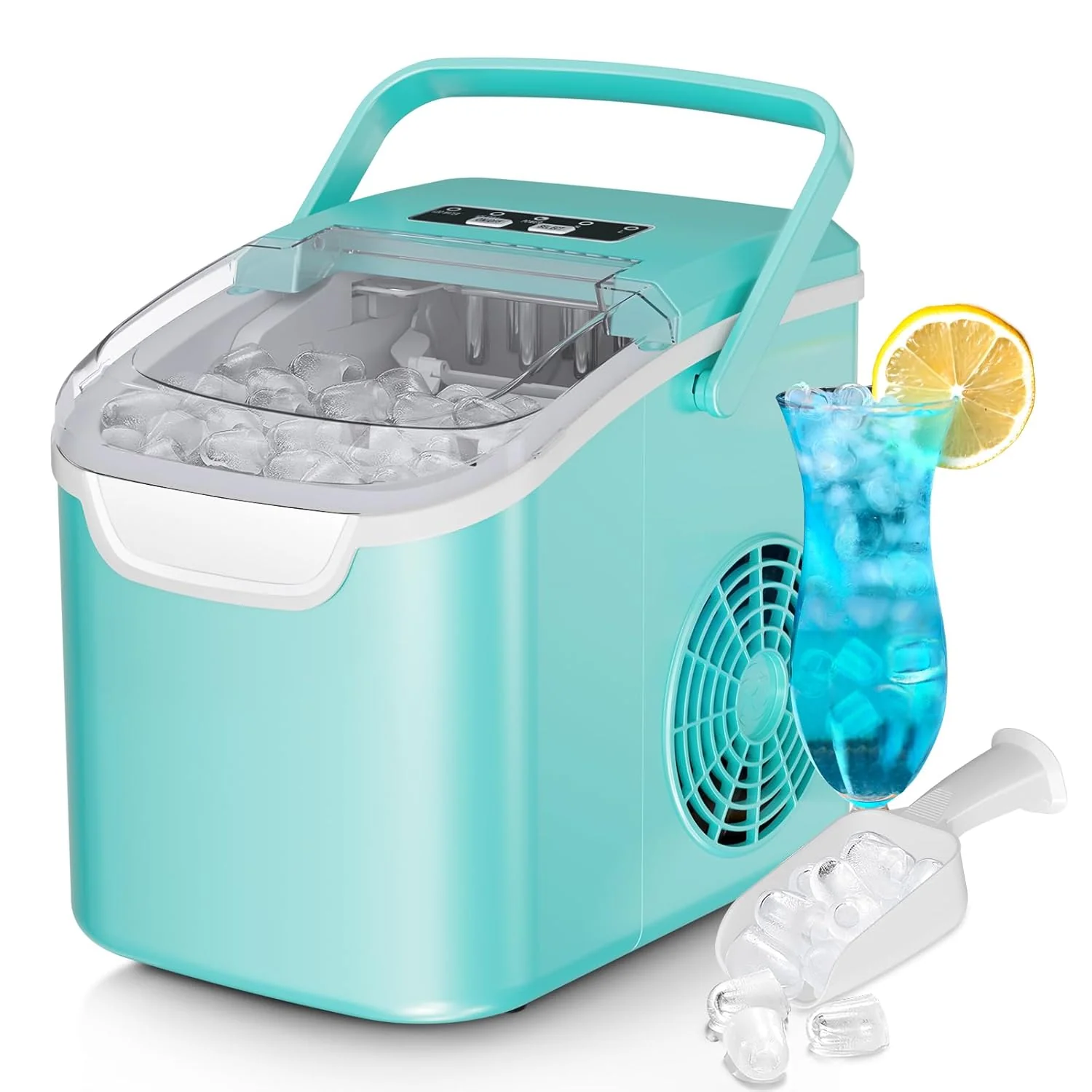 Countertop Ice Maker, 26 lbs/Day ice Production 58012RIM0 - Image 25
