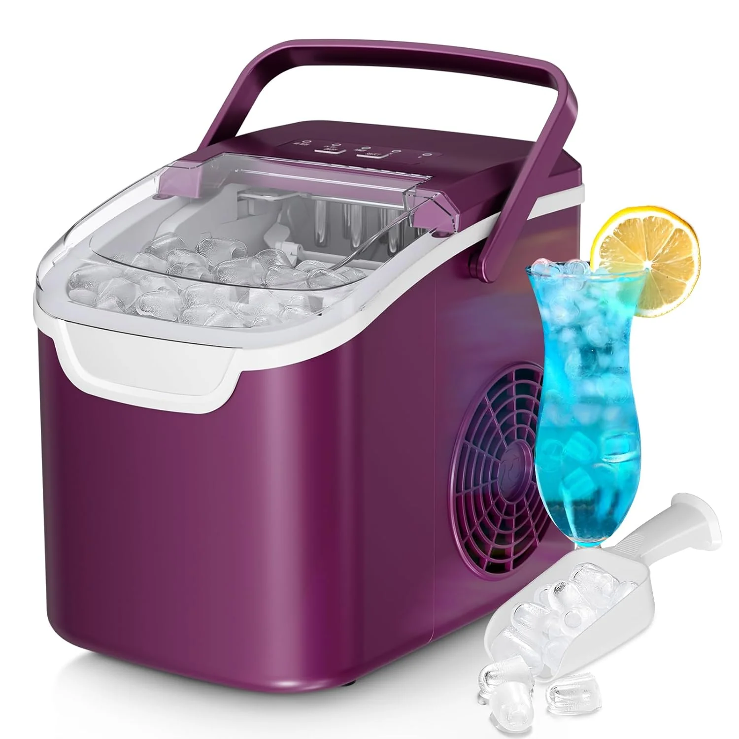 Countertop Ice Maker, 26 lbs/Day ice Production 58012RIM0 - Image 33