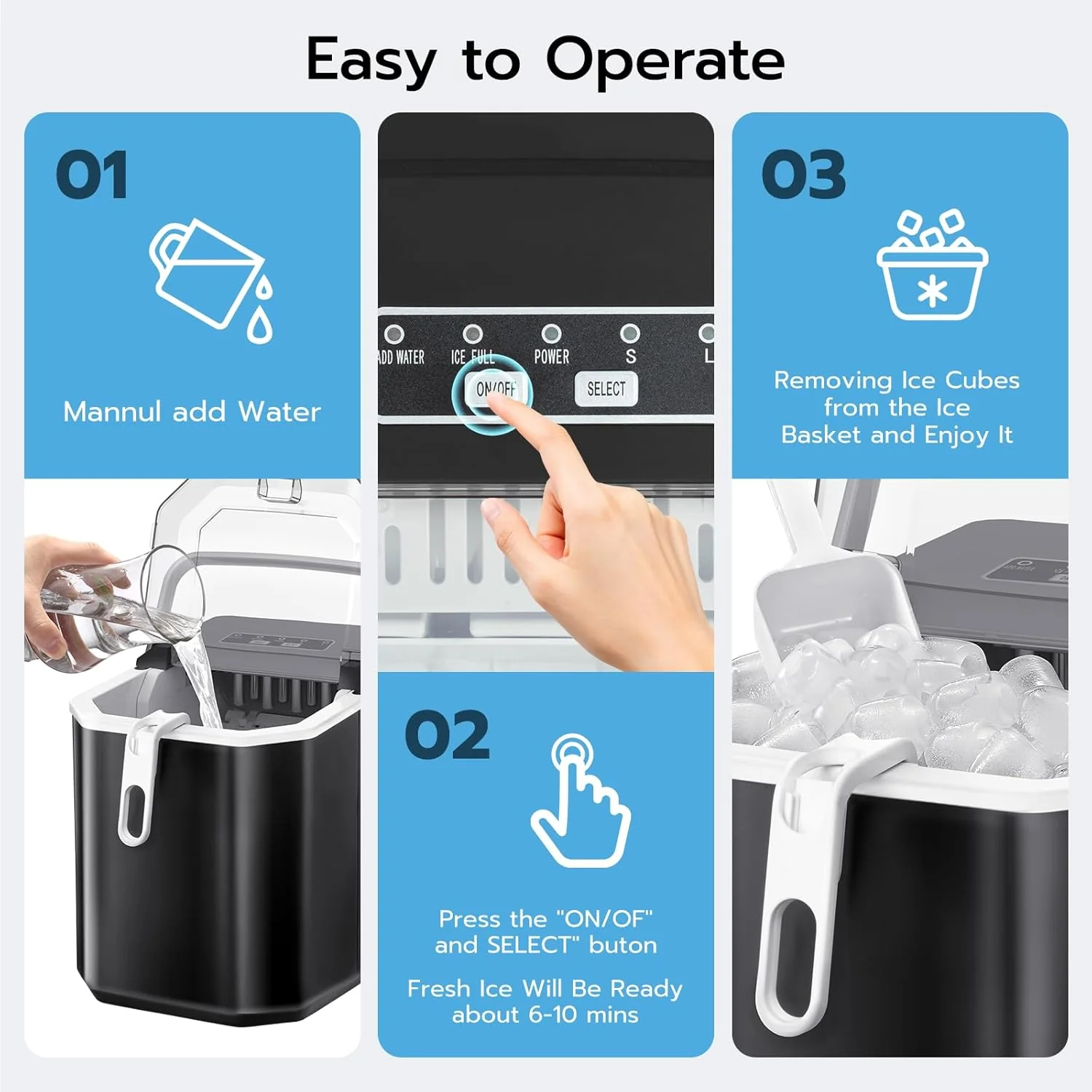 Countertop Ice Maker Z5812B\Z5822G\58012RIM0 - Image 27