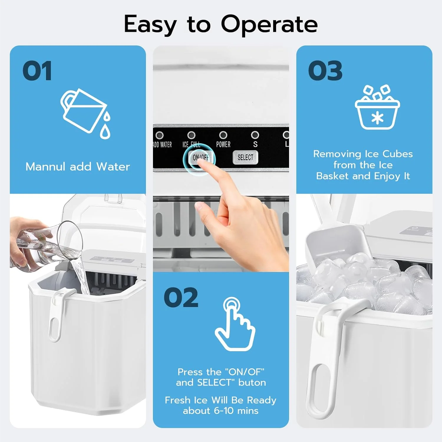 Countertop Ice Maker Z5812B\Z5822G\58012RIM0 - Image 34