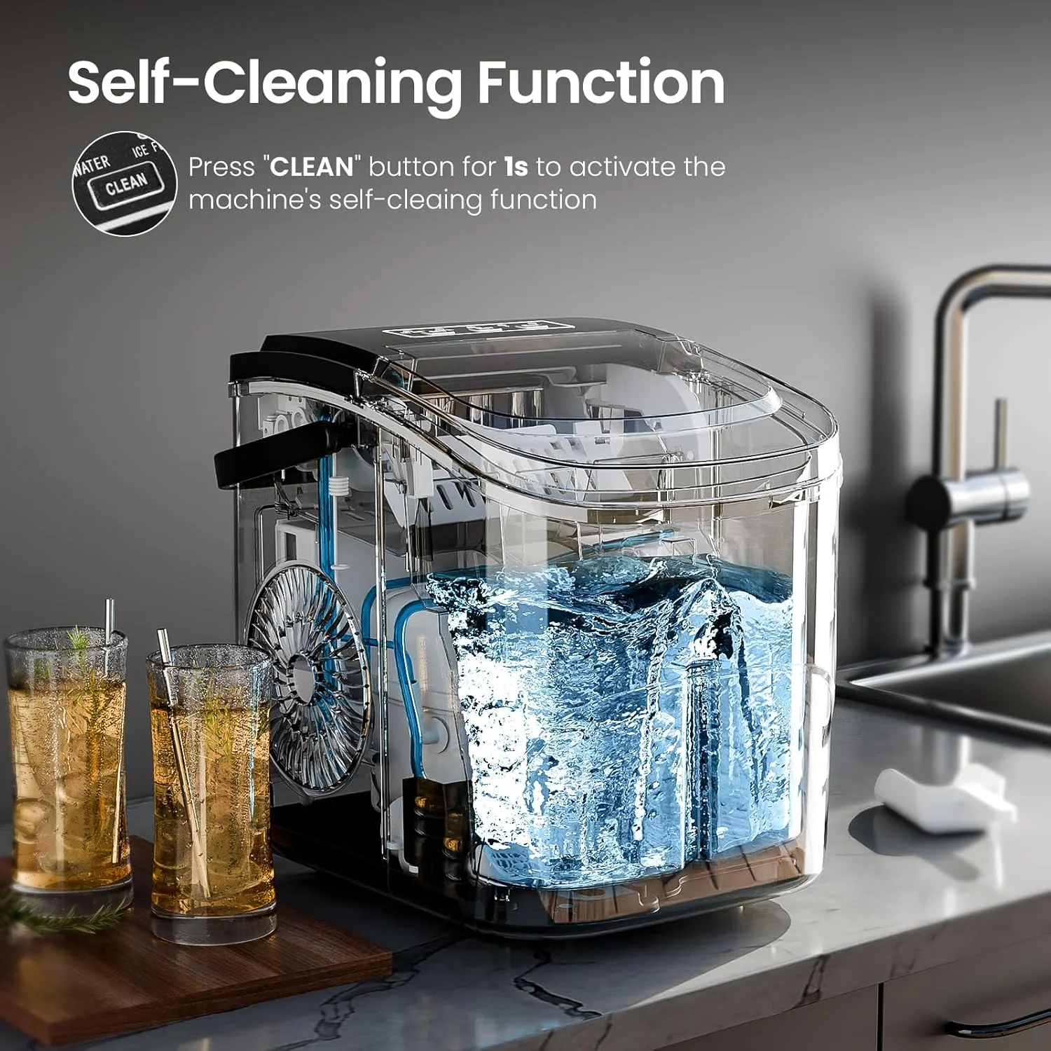 Countertop Ice Maker Z5812B\Z5822G\58012RIM0 - Image 5