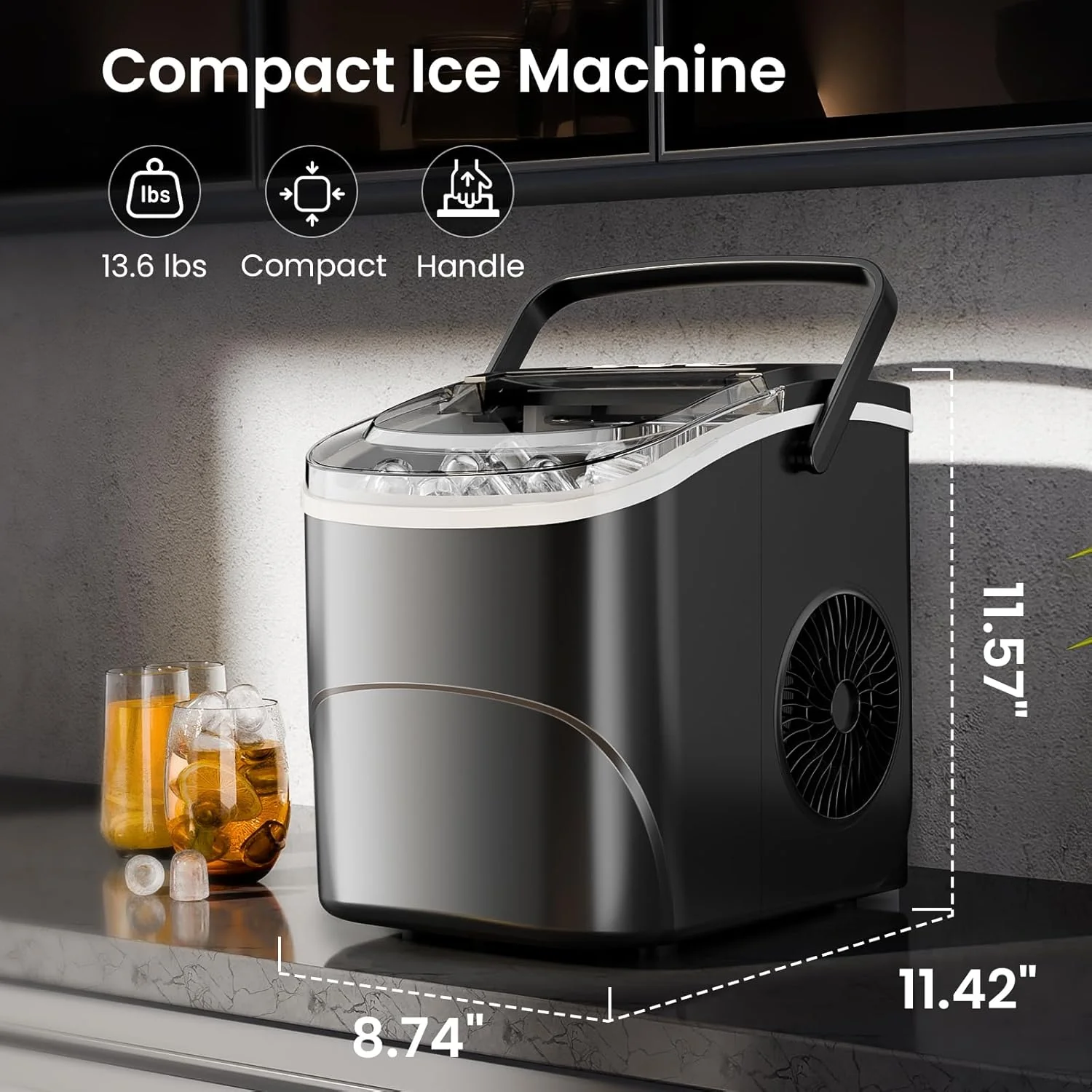 Countertop Ice Maker Z5812B\Z5822G\58012RIM0 - Image 6