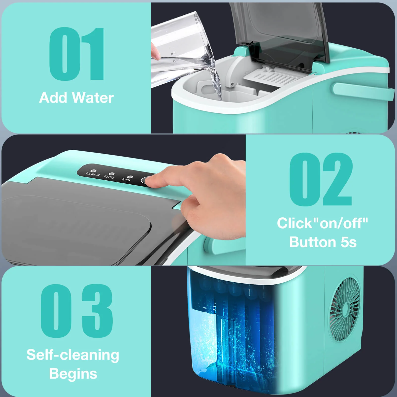 Countertop Ice Maker Z5812H - Image 24