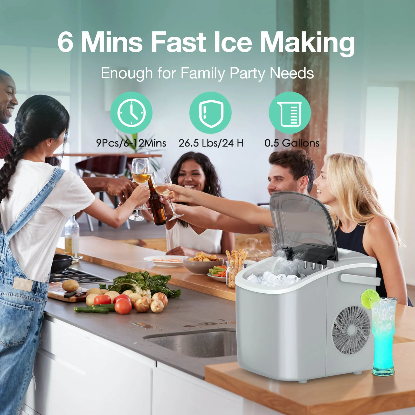 Countertop Ice Maker Z5812H - Image 26