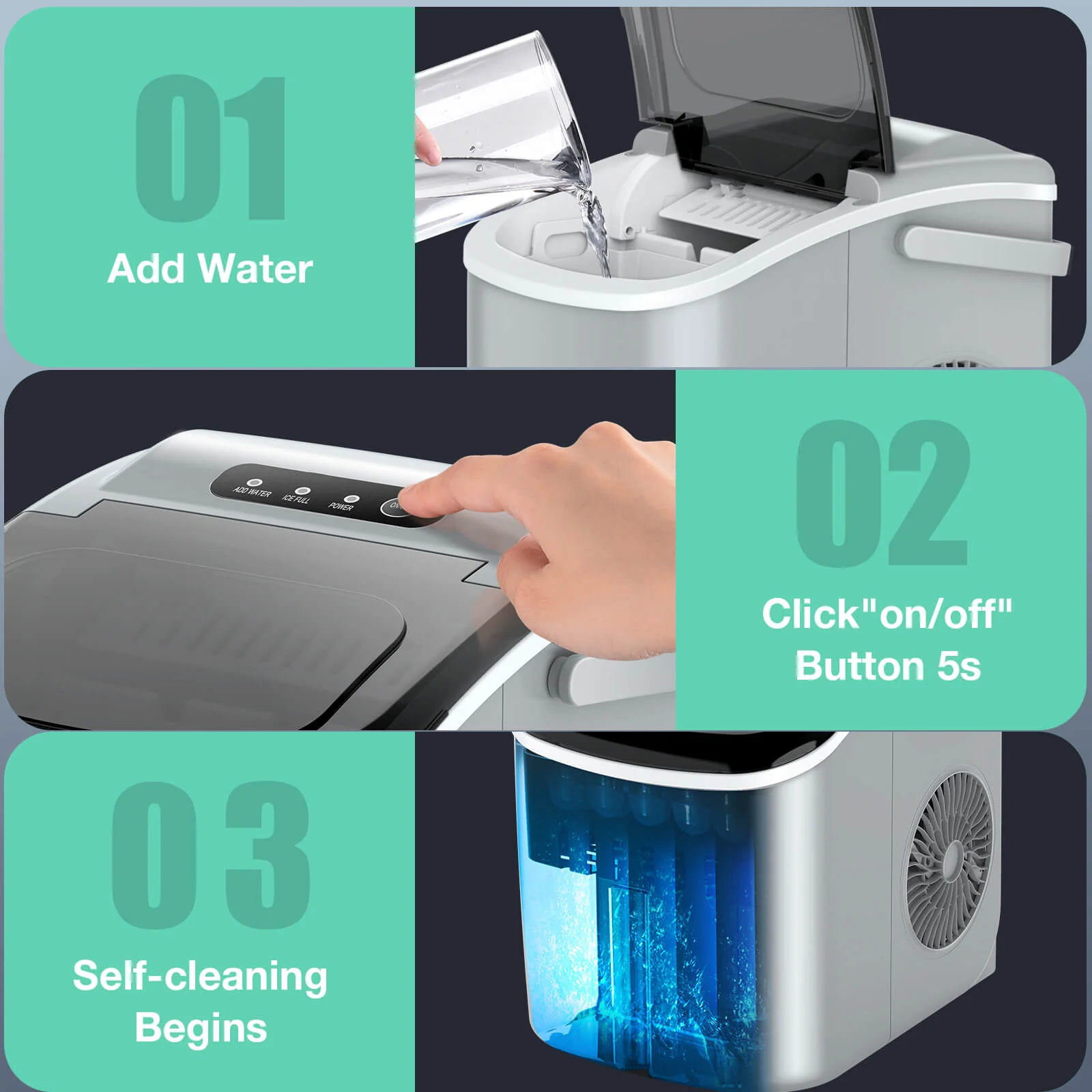 Countertop Ice Maker Z5812H - Image 32