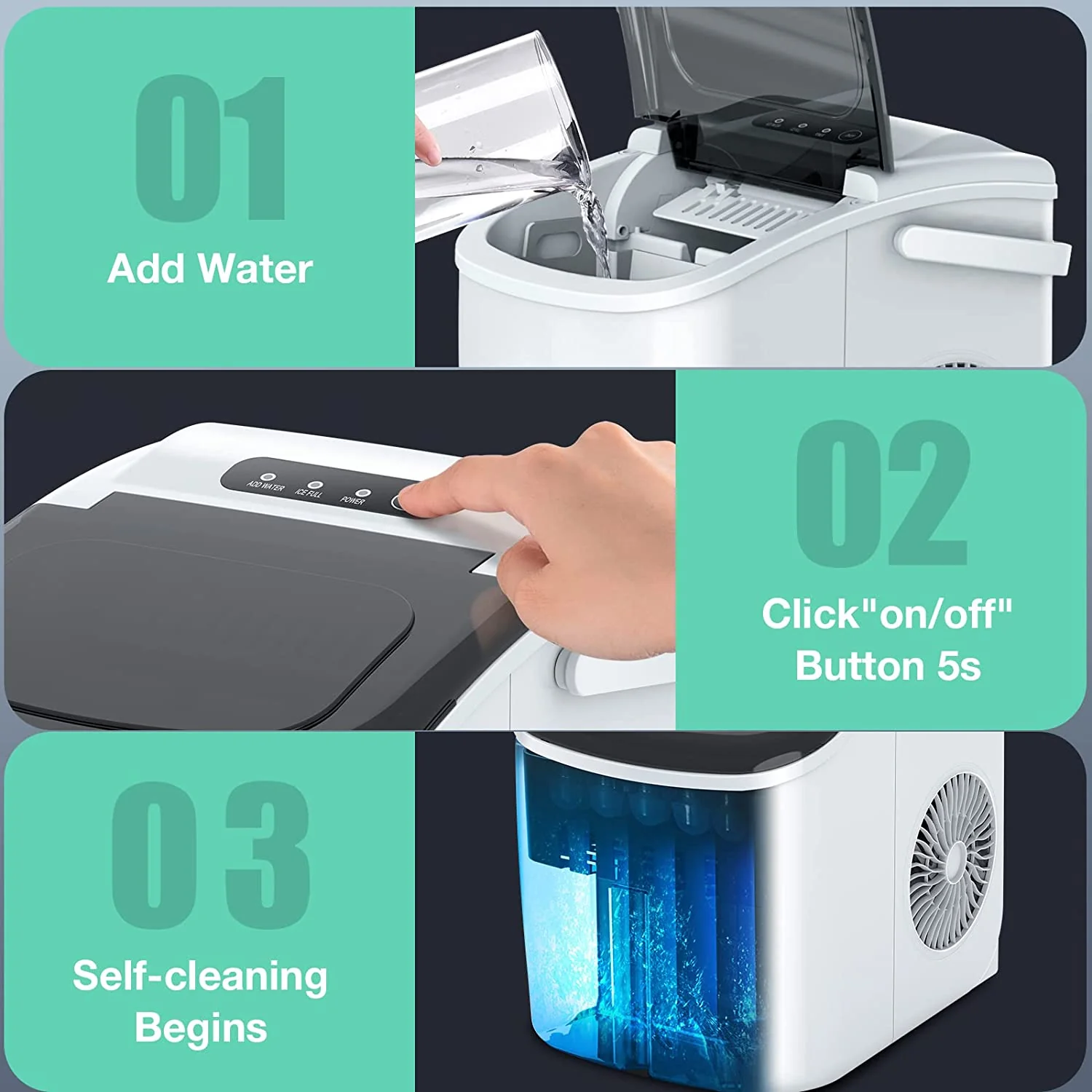 Countertop Ice Maker Z5812H - Image 40
