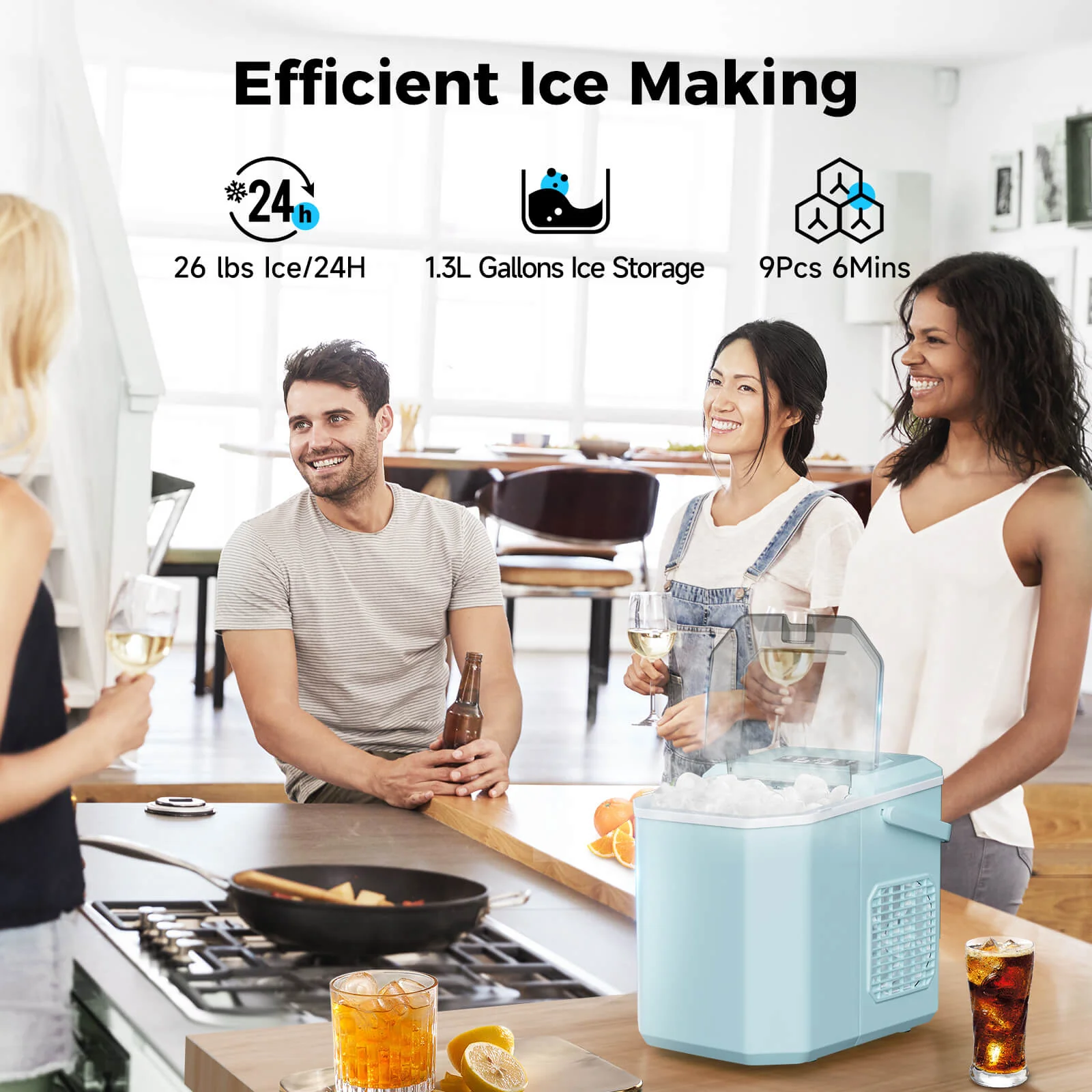 Countertop Ice Maker Z5822G - Image 9
