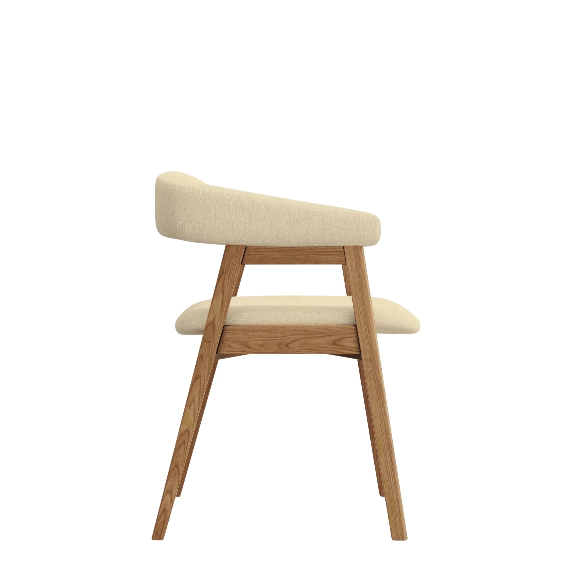 Cove Curved Back Side Chairs - Image 4