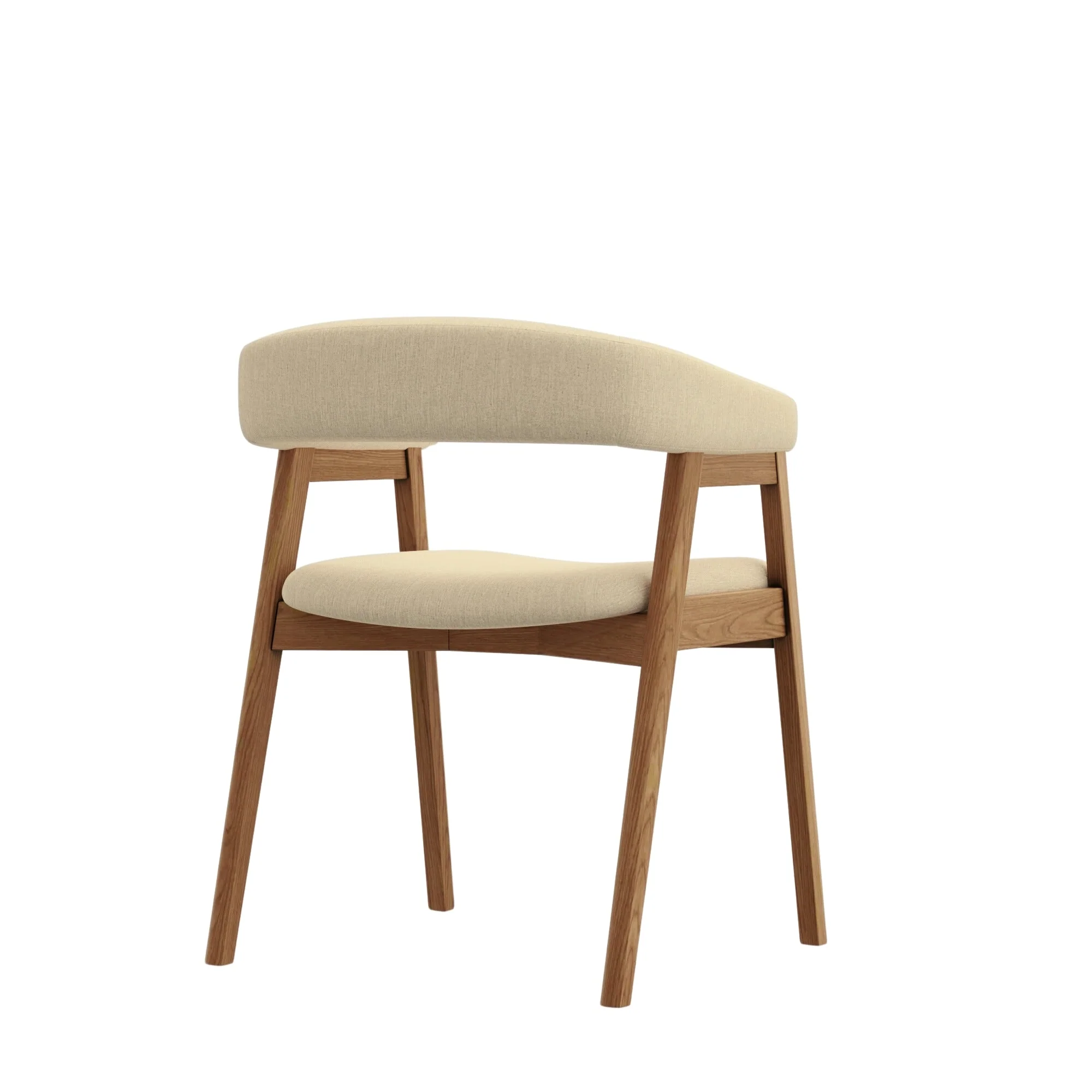 Cove Curved Back Side Chairs - Image 5