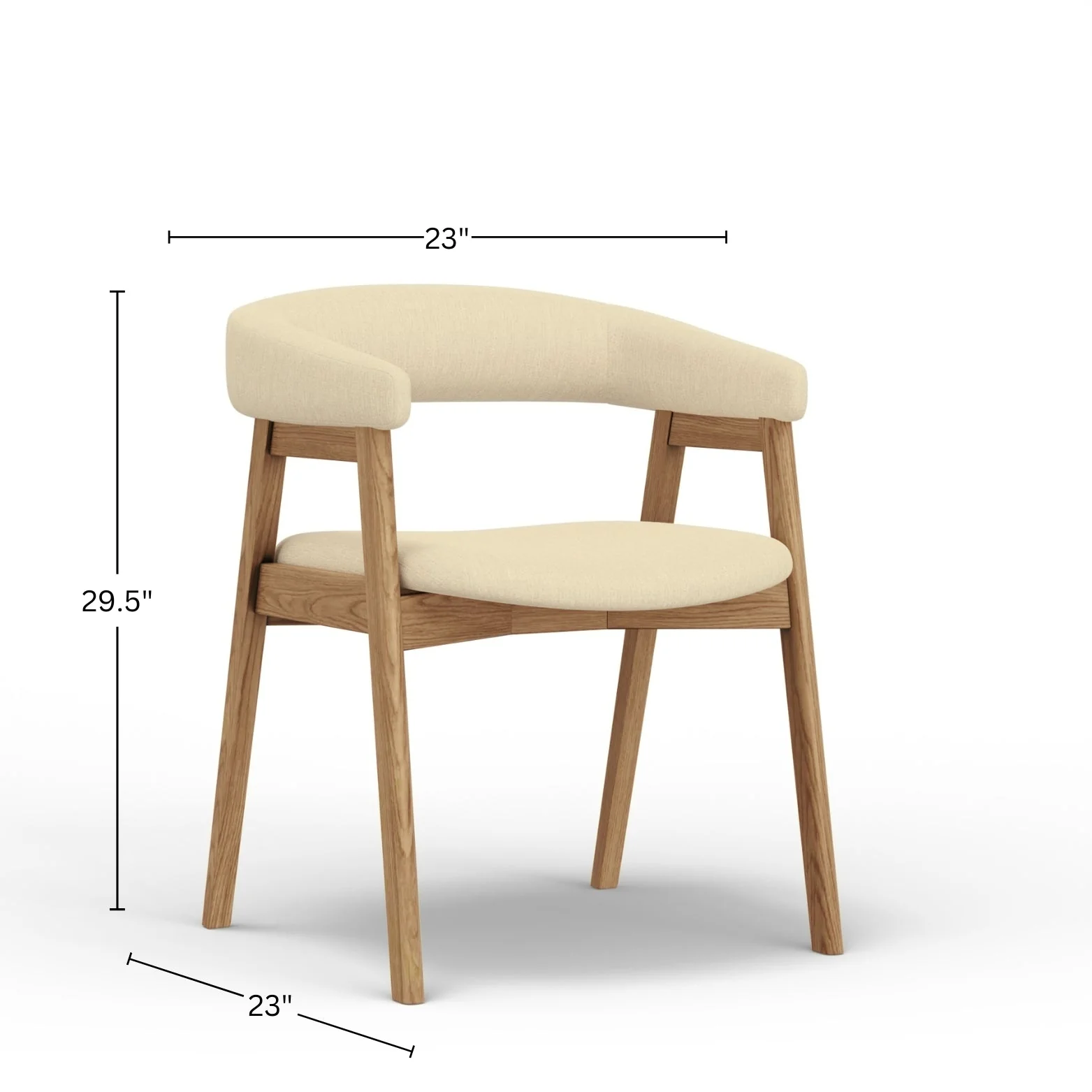 Cove Curved Back Side Chairs - Image 6