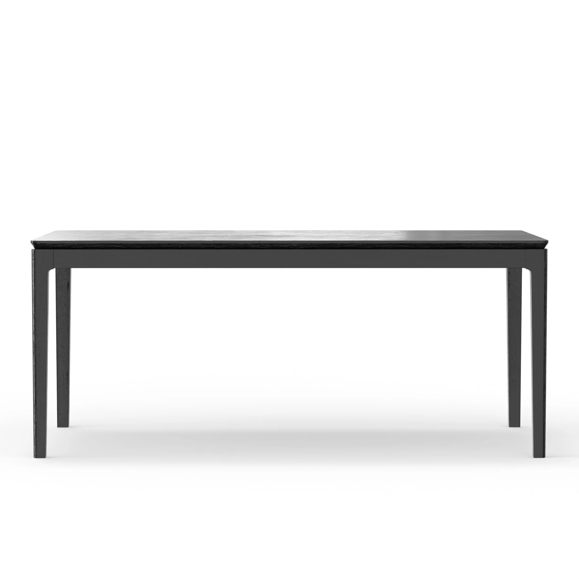 Cove Rectangular Dining Table, Vintage Black - Image 3