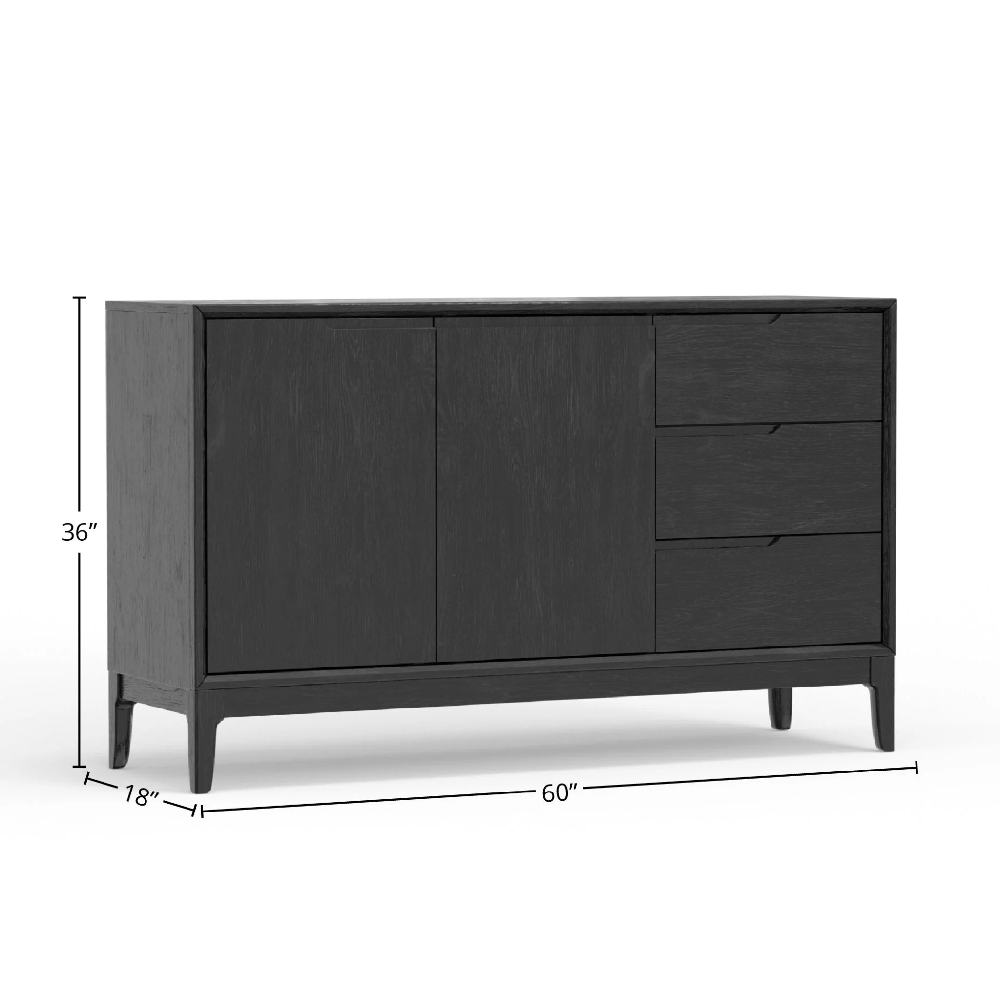 Cove Sideboard, Vintage Black - Image 10