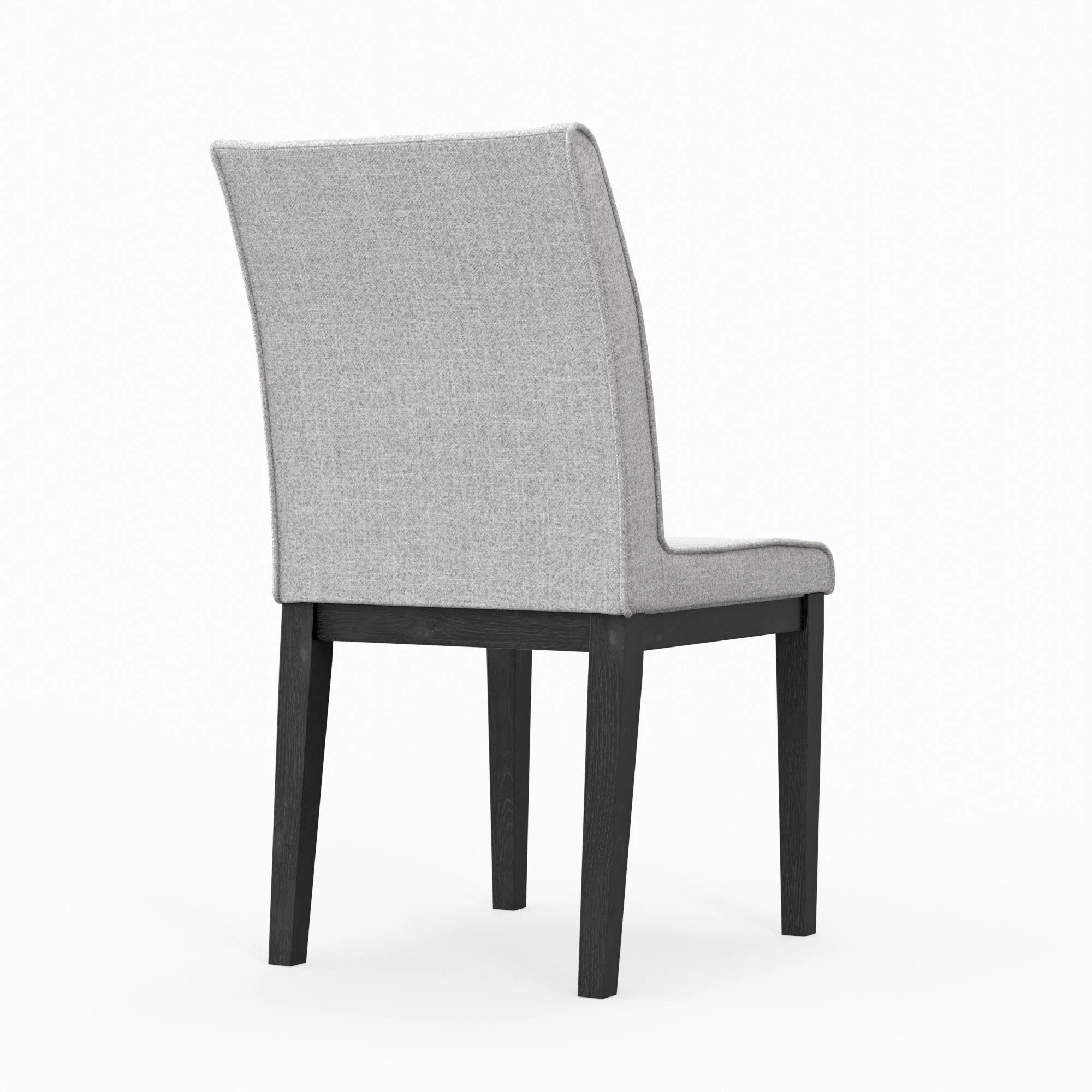 Cove Upholstered Side Chairs, Gray & Black - Image 5