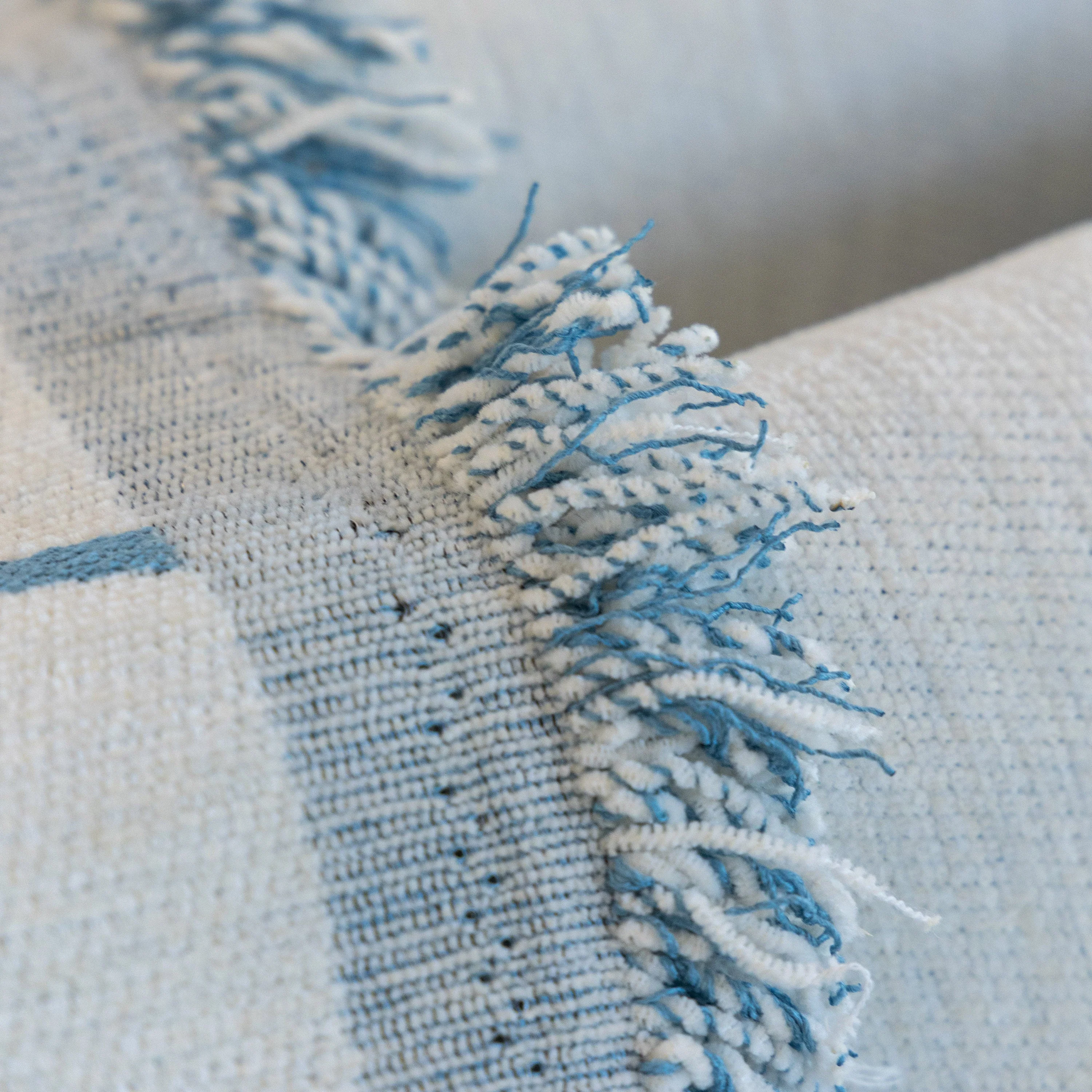 Cozy Couch Throw Blanket with Tassels, Jacquard Leaf Pattern Furniture Protector - Image 65