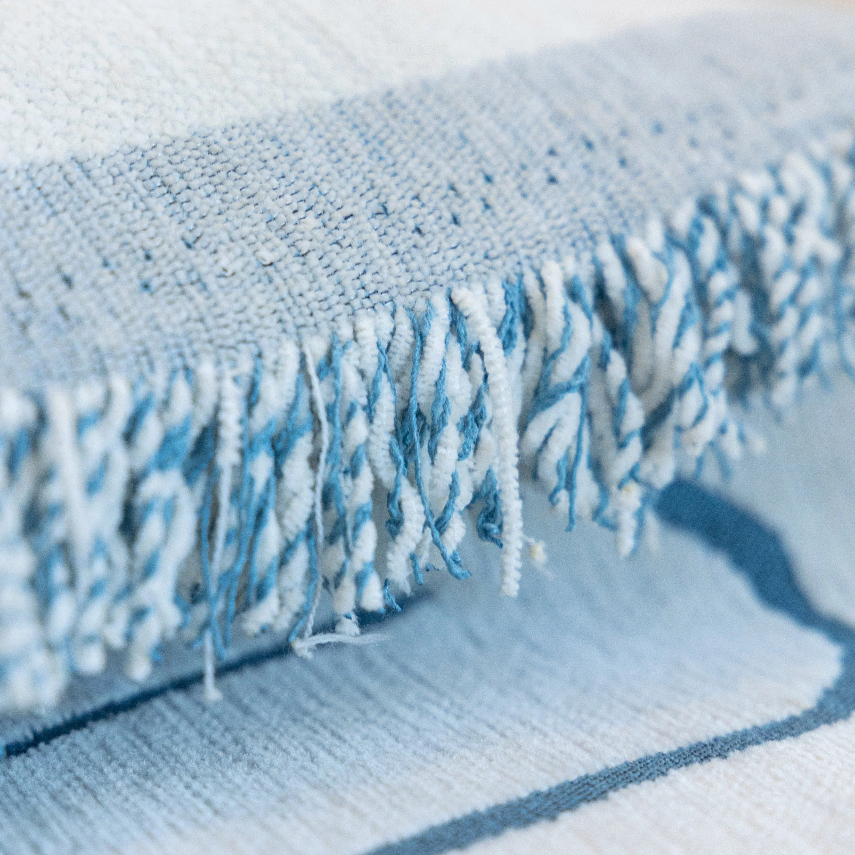 Cozy Couch Throw Blanket with Tassels, Jacquard Leaf Pattern Furniture Protector - Image 66
