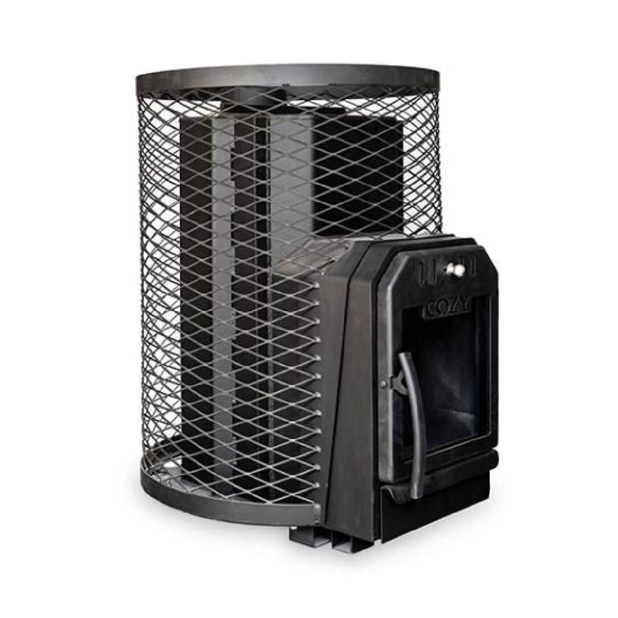 Cozy Heat O Floor Mount Wood-Burning Sauna Stove With Sauna Stones [COZY O] (SAK19475) - Image 3