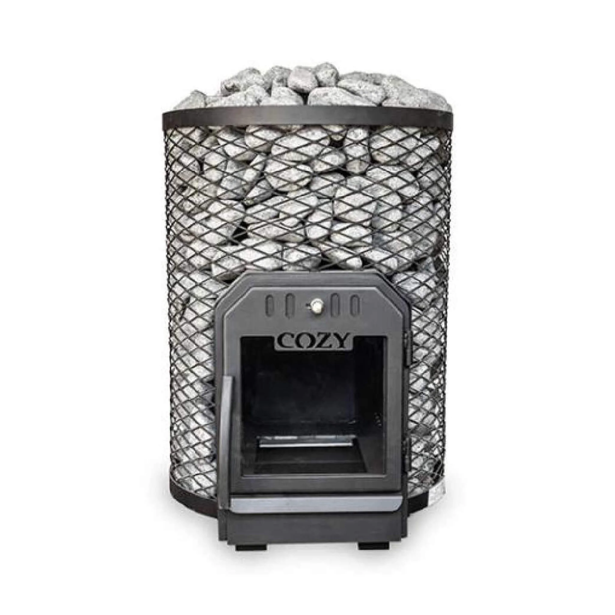 Cozy Heat O Floor Mount Wood-Burning Sauna Stove With Sauna Stones [COZY O] (SAK19475) - Image 4
