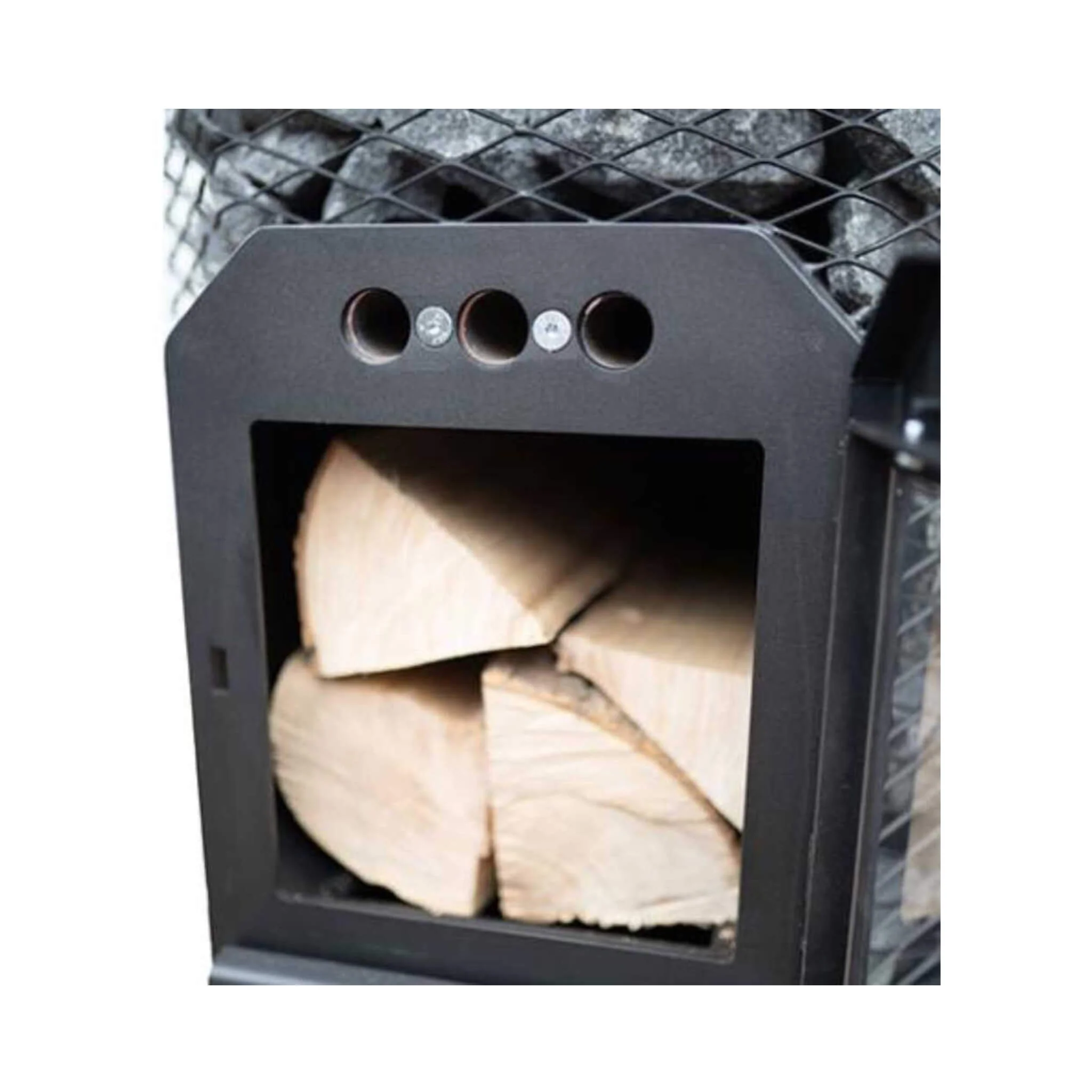 Cozy Heat O Floor Mount Wood-Burning Sauna Stove With Sauna Stones [COZY O] (SAK19475) - Image 6