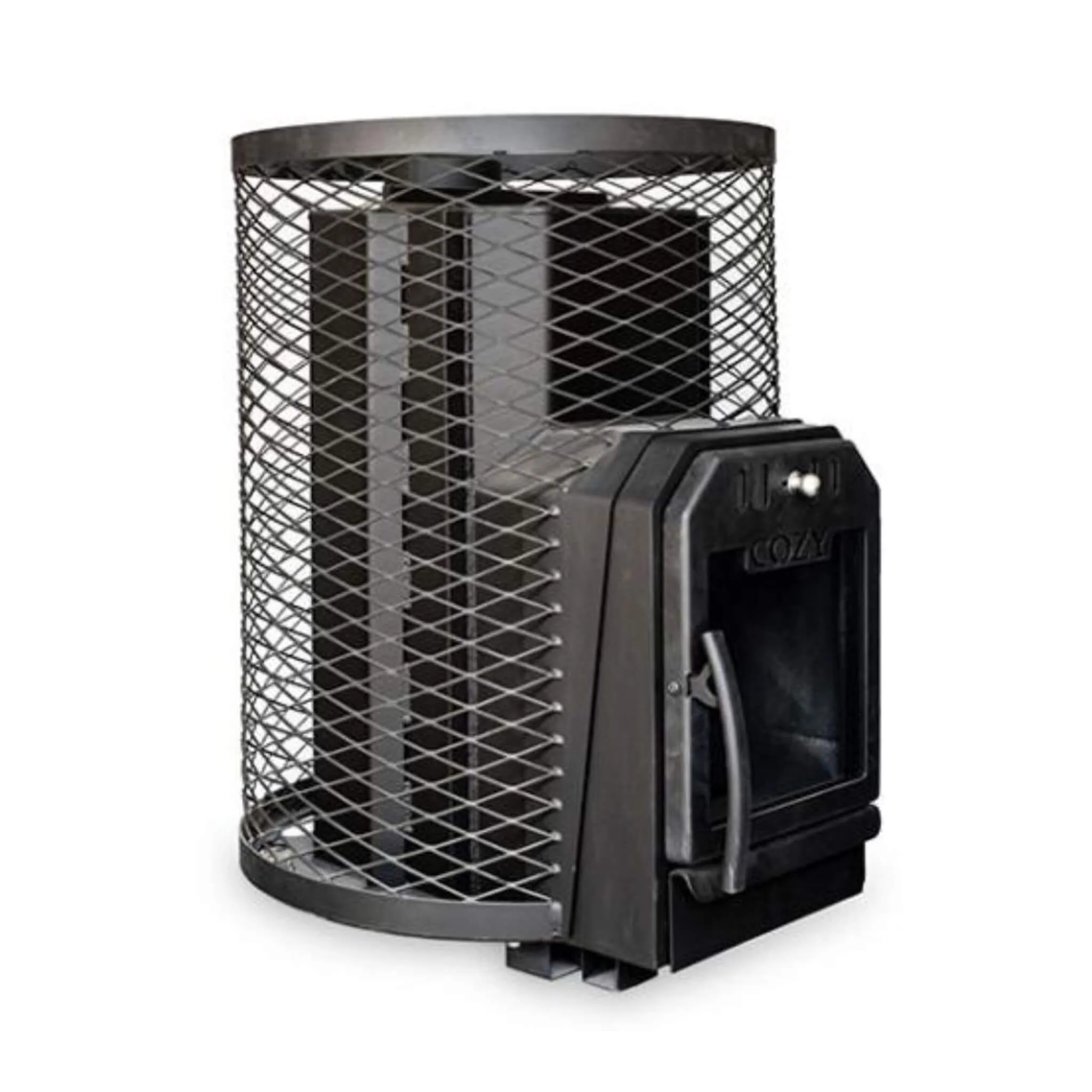 Cozy Heat O Thru-Wall Wood Burning Sauna Stove With Sauna Stones [COZY O-TW] (SAK93612) - Image 5