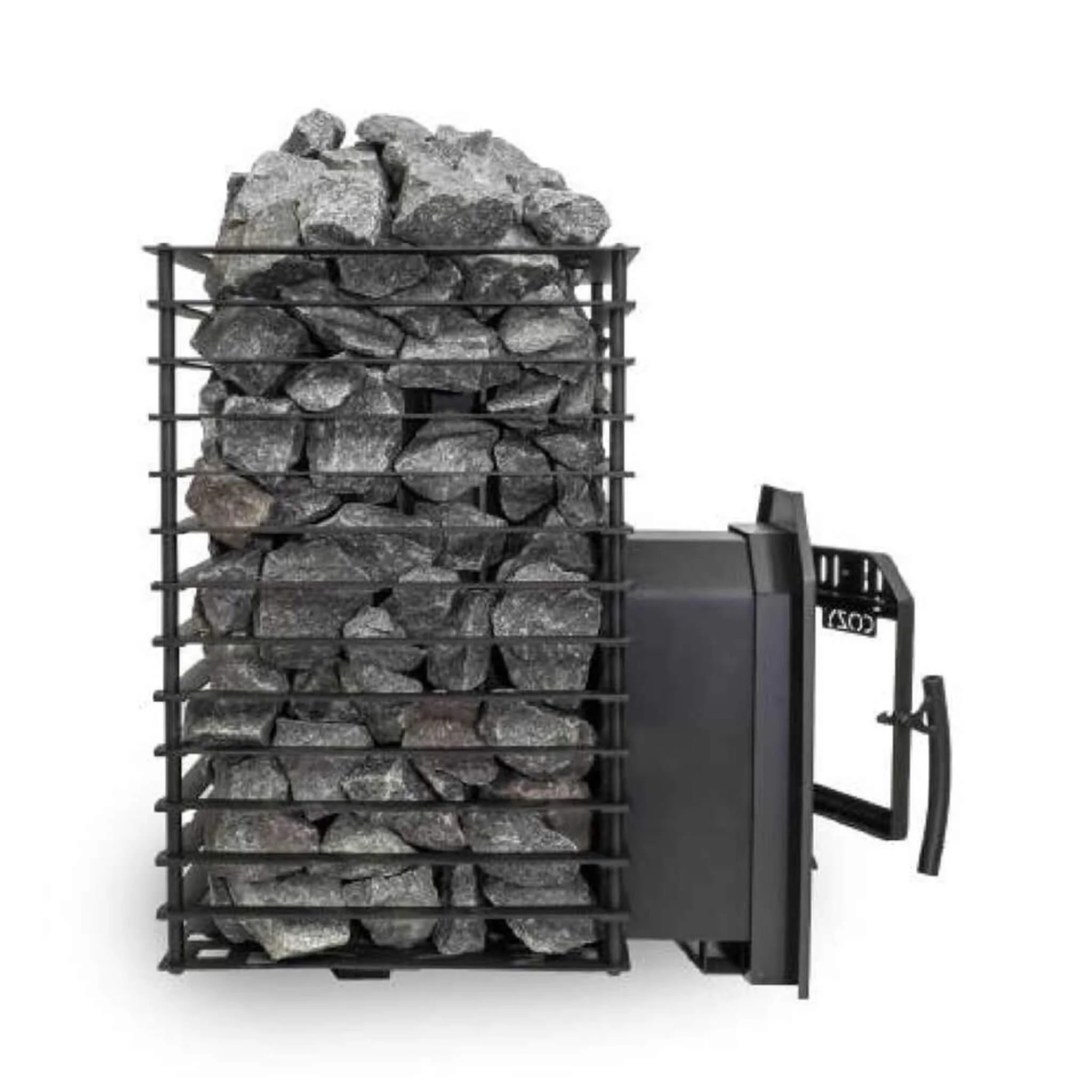 Cozy Heat Quattro Thru-Wall Square Style Sauna Stove With Sauna Stones [COZY QUATTRO TW] (SAK81754) - Image 3