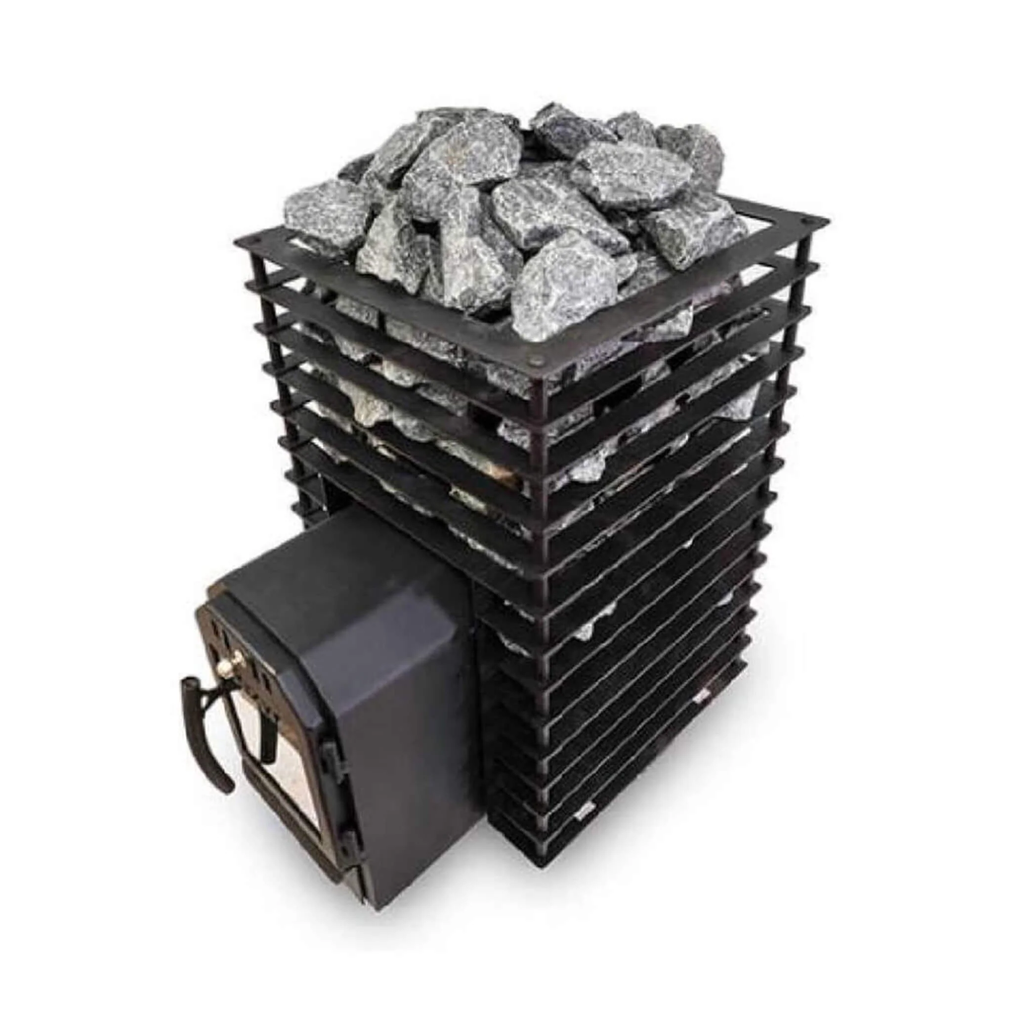 Cozy Heat Quattro Thru-Wall Square Style Sauna Stove With Sauna Stones [COZY QUATTRO TW] (SAK81754) - Image 4