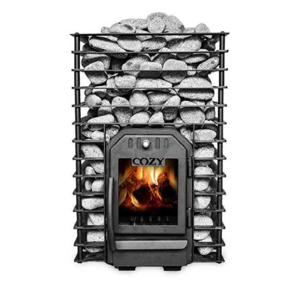 Cozy Heat Quattro Wood-Fired Sauna Stove With Sauna Stones [COZY QUATTRO] (SAK23947) - Image 7
