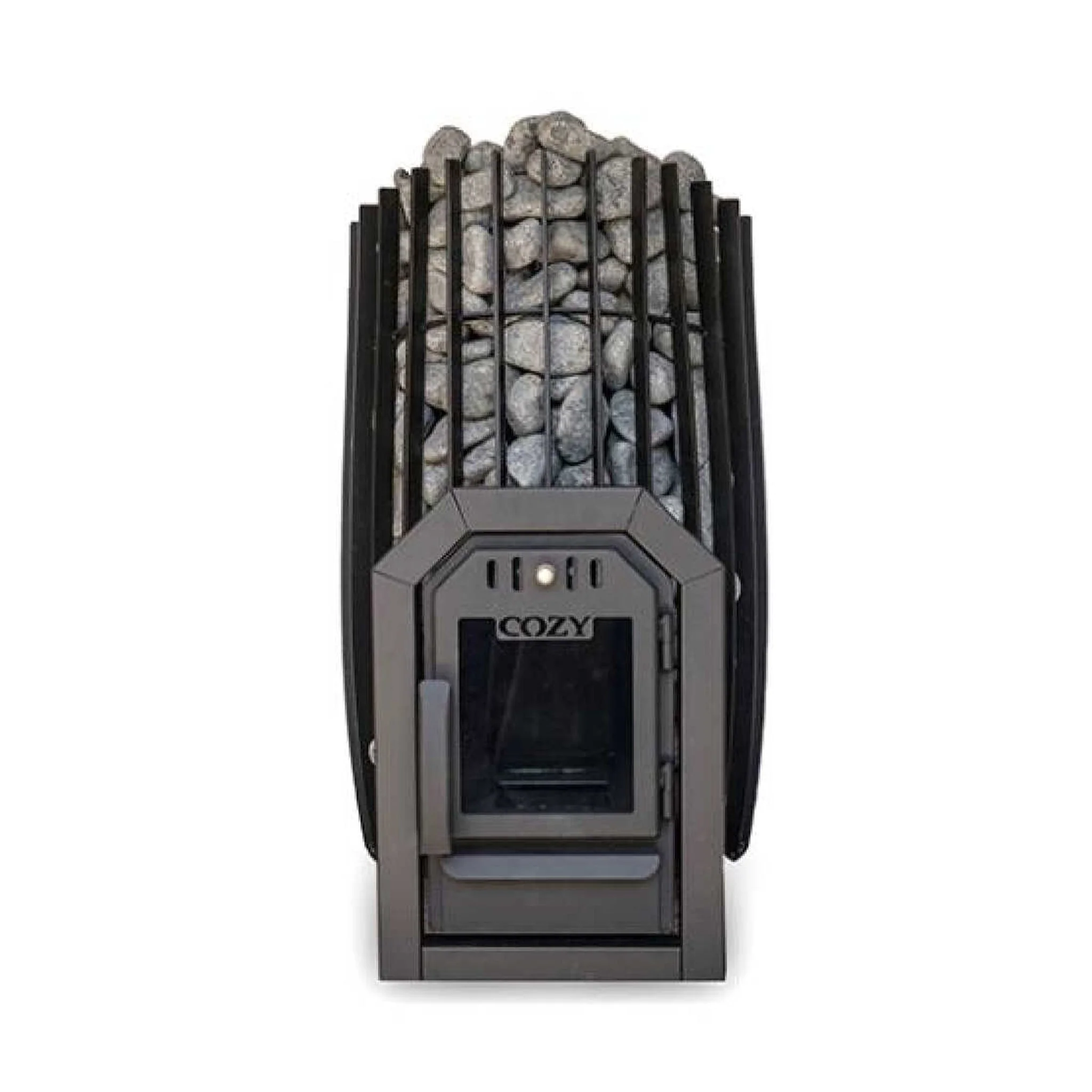 Cozy Heat SW Thru-Wall Wood Burning Sauna Stove With Sauna Stones [COZY SW-TW] (SAK69342) - Image 4