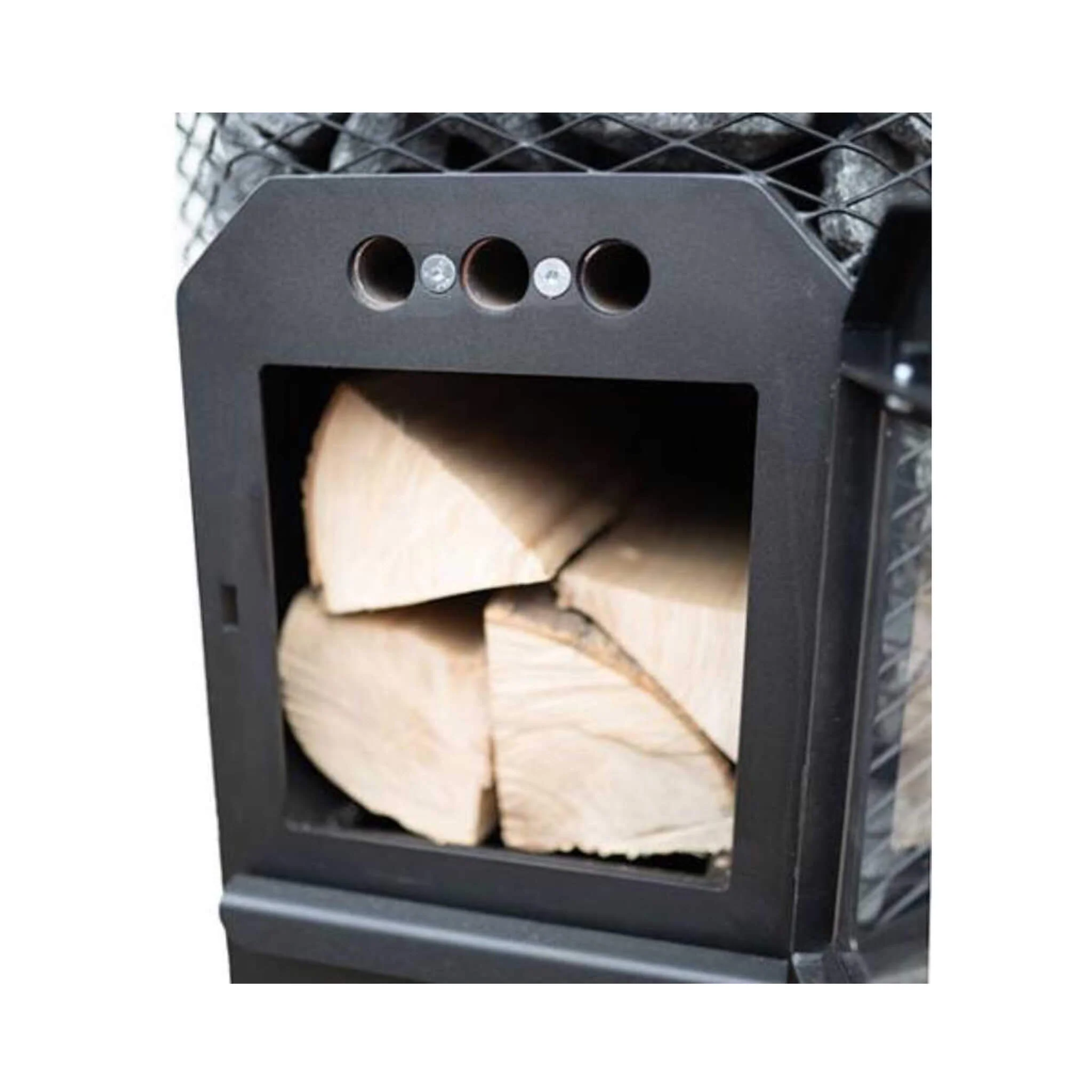 Cozy Heat Wood-Burning Floor Mount Sauna Stove With Chimney Kit And Sauna Stones [COZY] (SAK57382) - Image 12